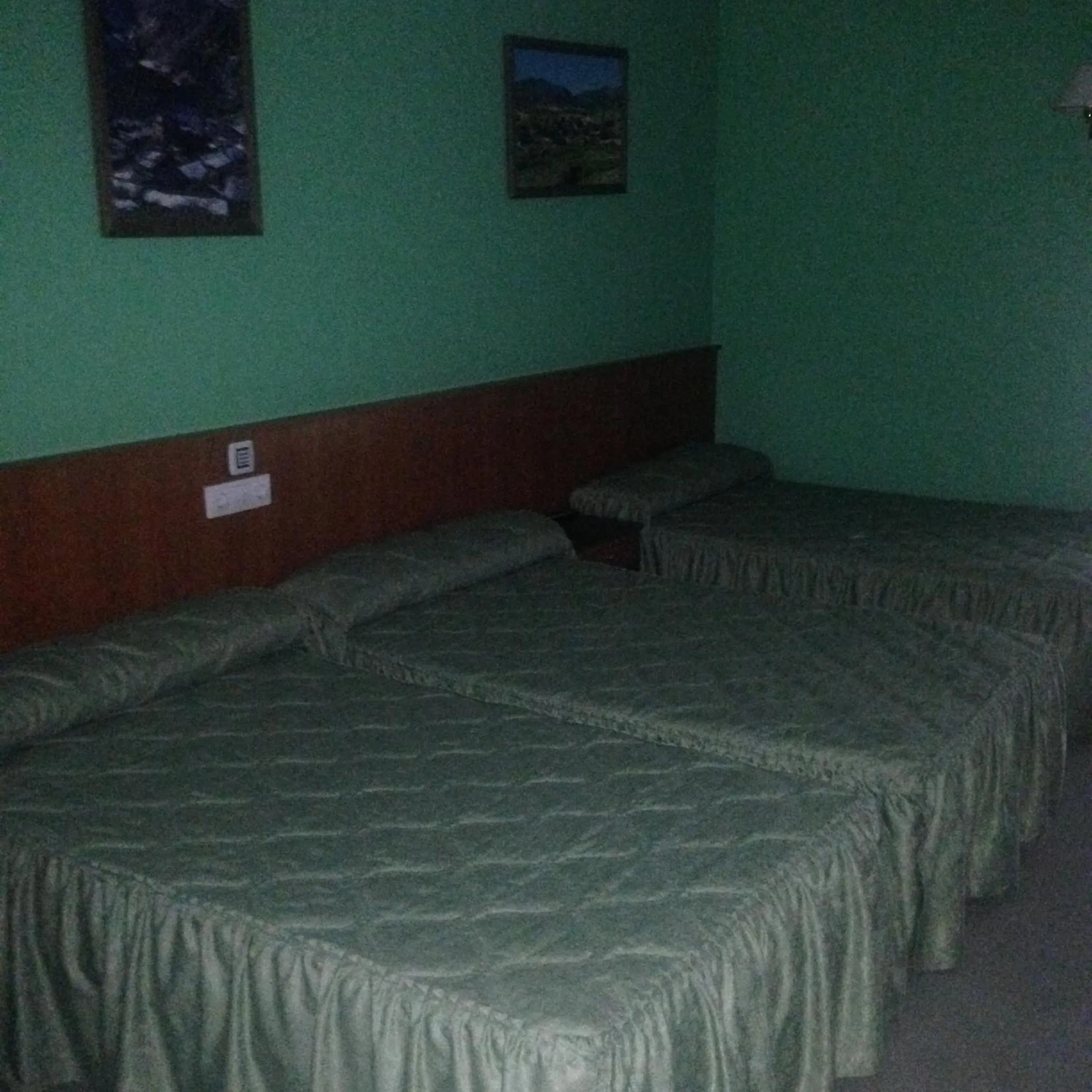 Bed in Hotel Medulio