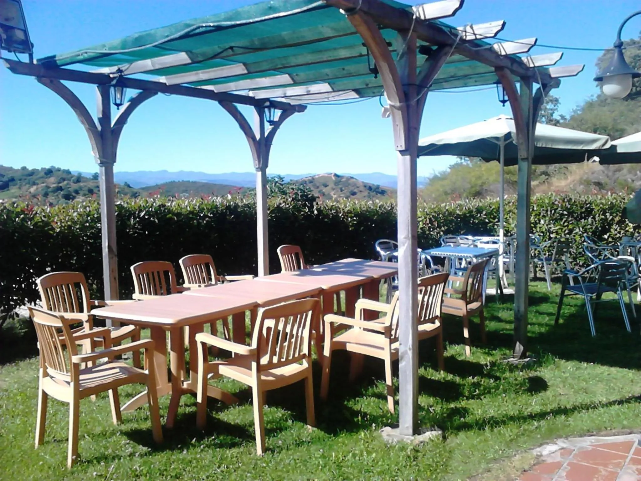 Garden in Hotel Medulio