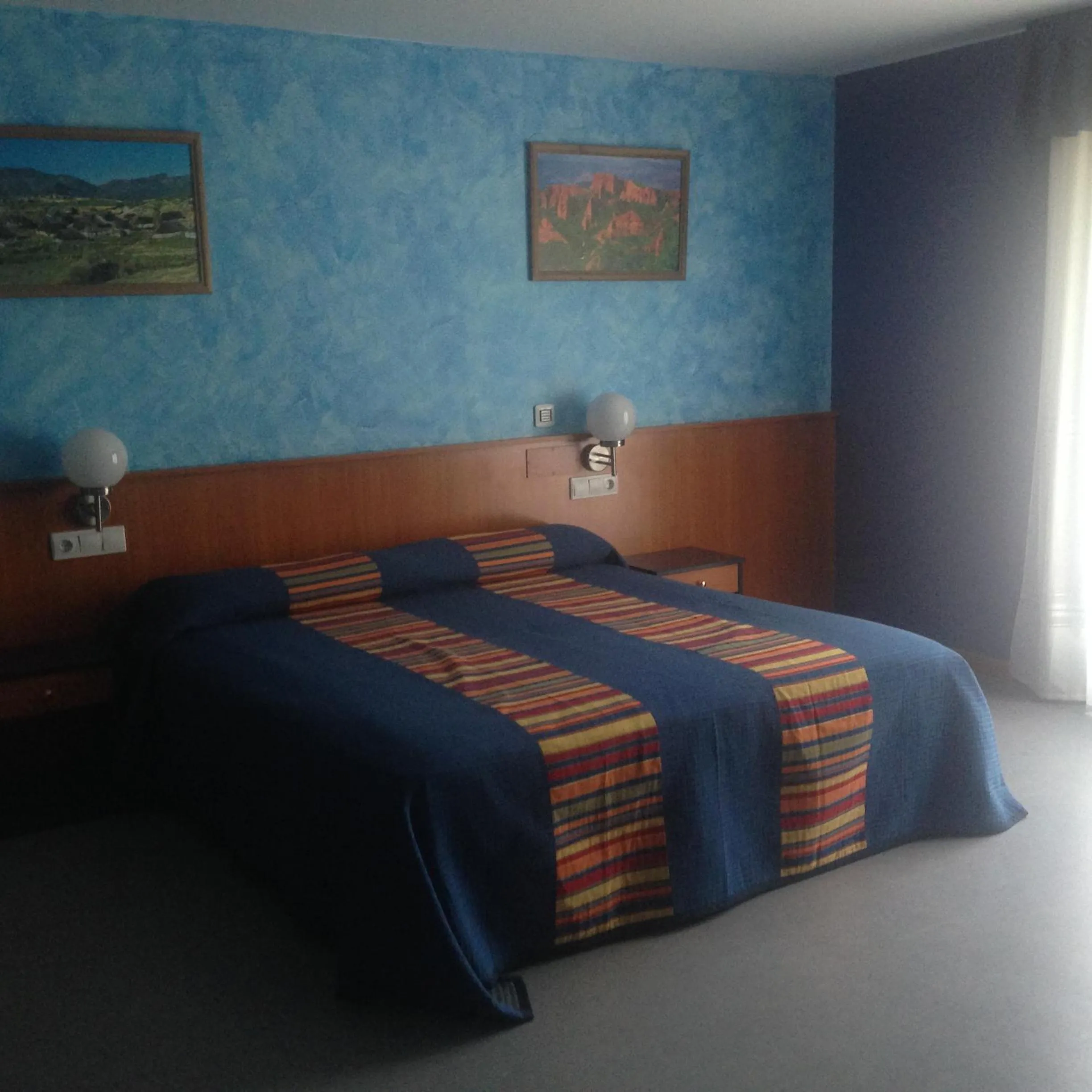 Bed in Hotel Medulio