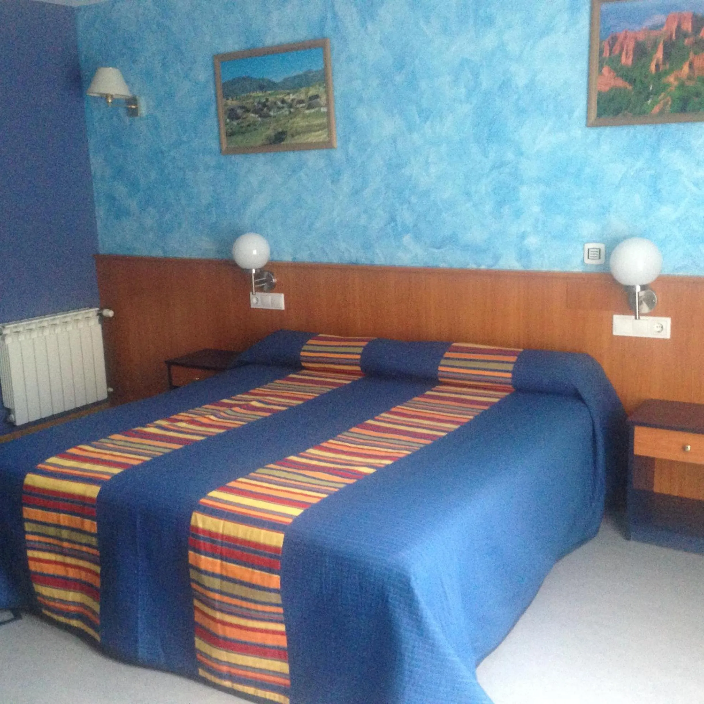 Bed in Hotel Medulio