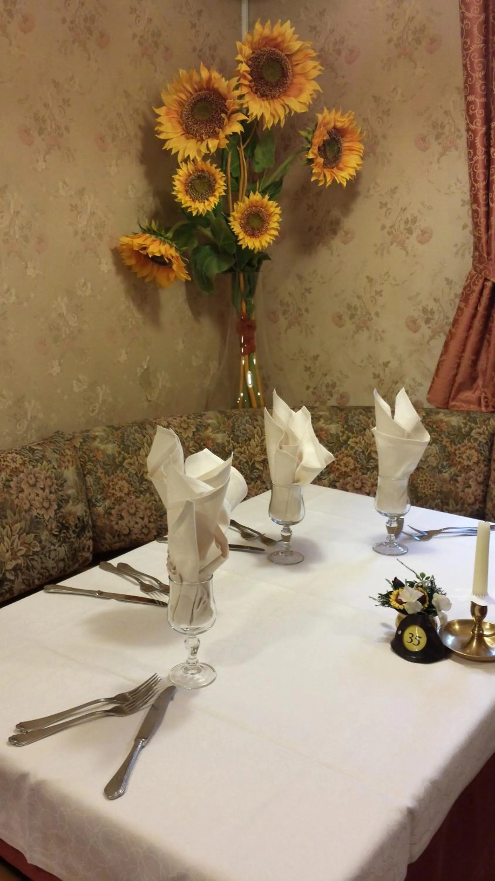 Decorative detail in Hotel La Baita