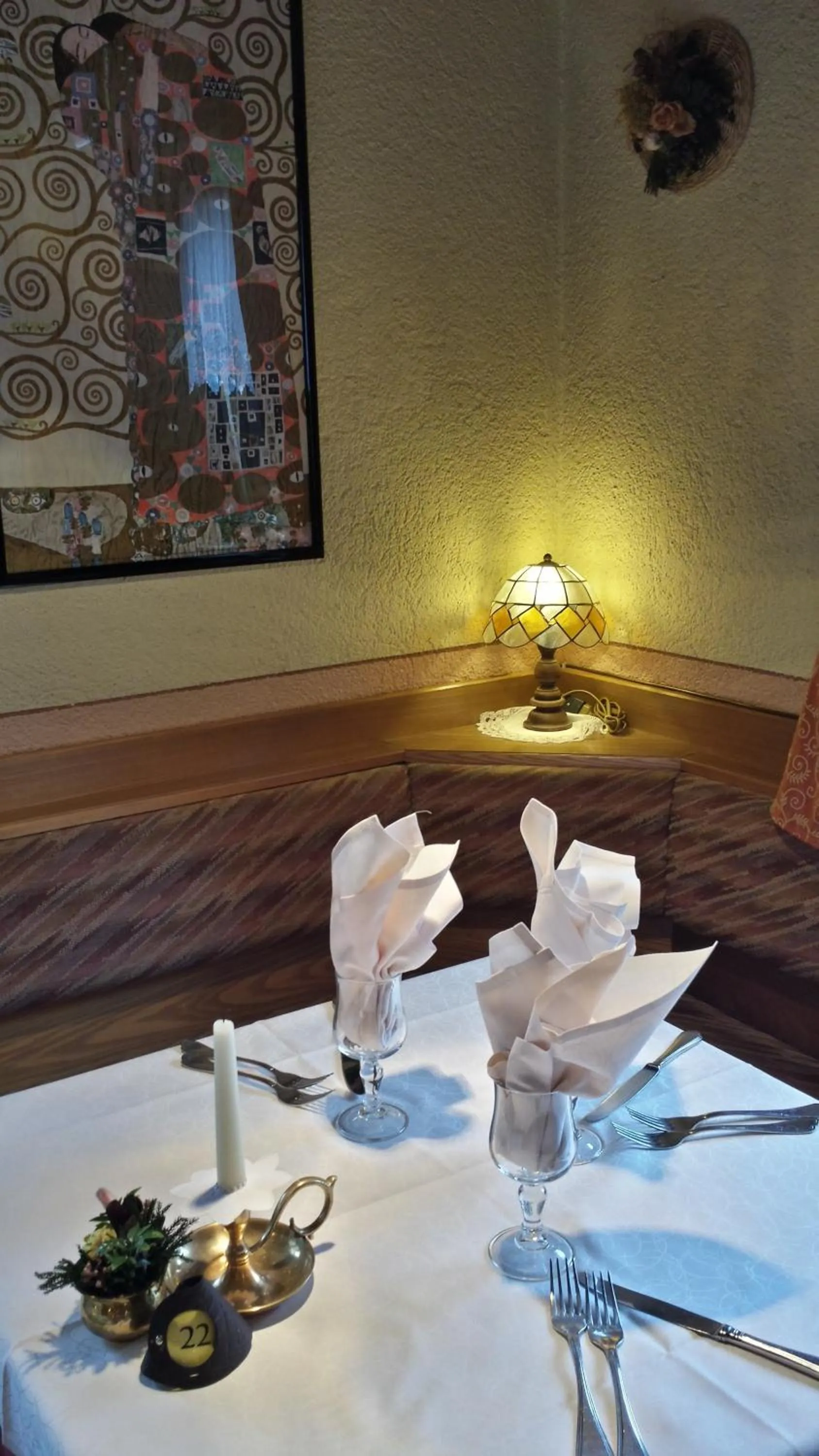 Decorative detail in Hotel La Baita