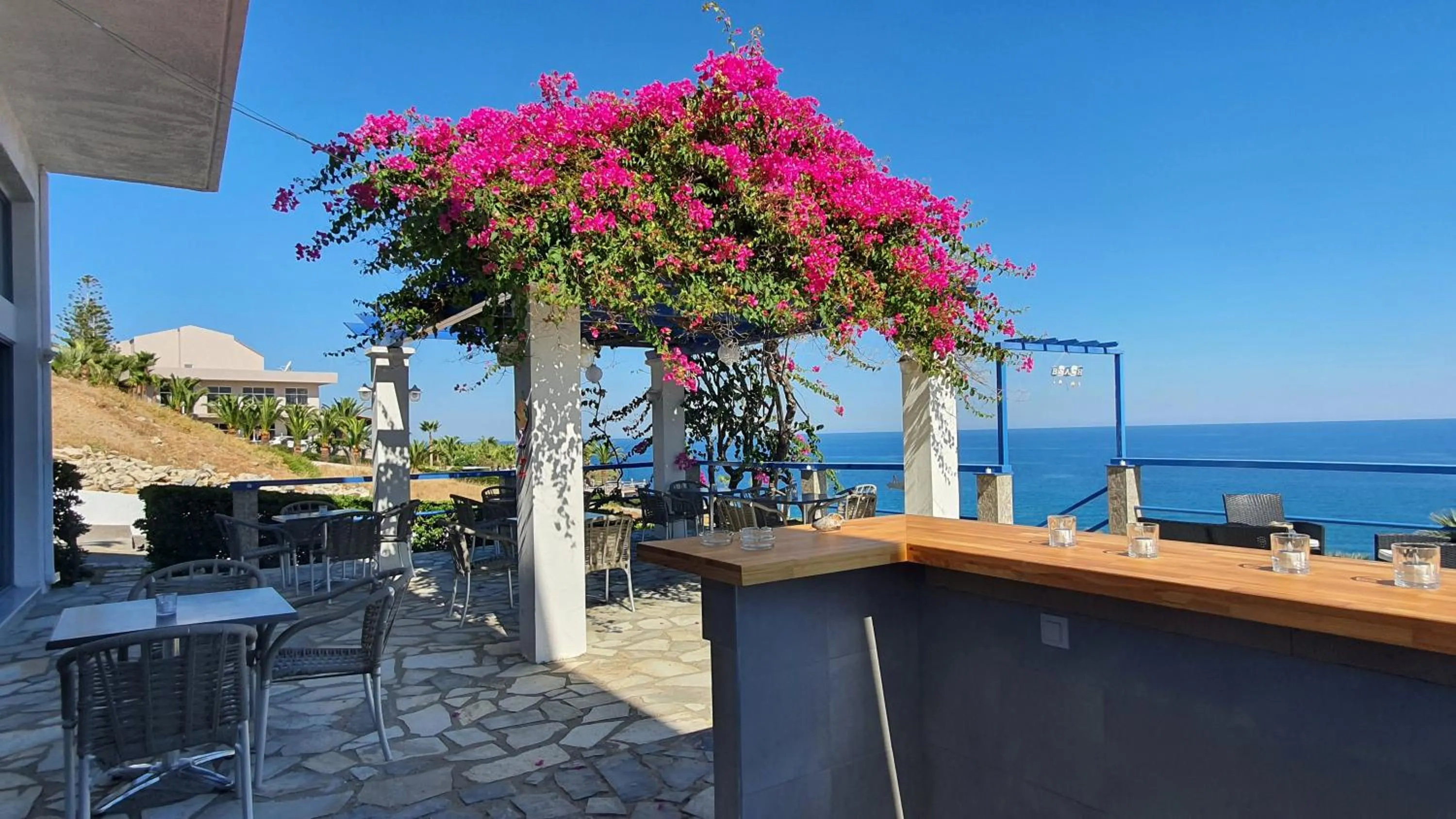 Restaurant/places to eat in Stella Beach Hotel