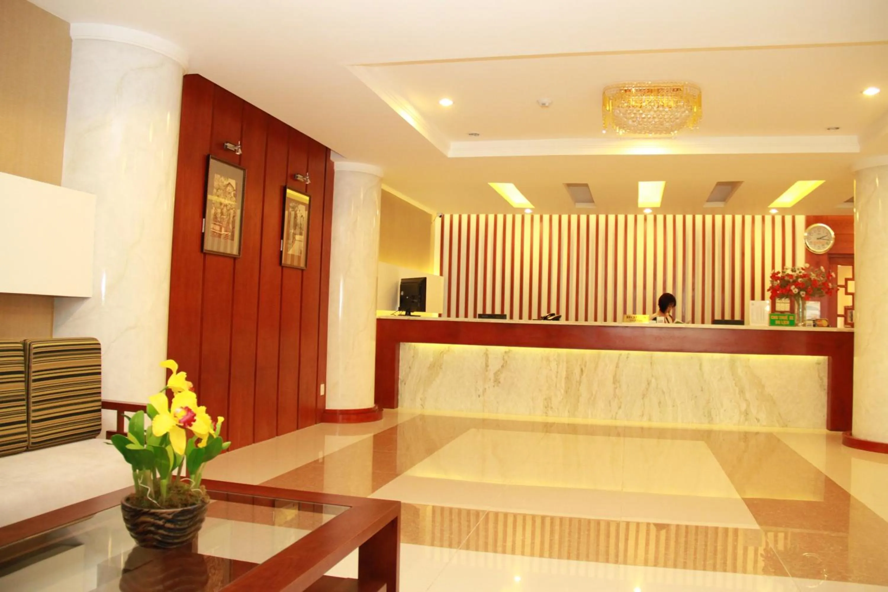 Lobby or reception in Ky Hoa Hotel Ho Chi Minh