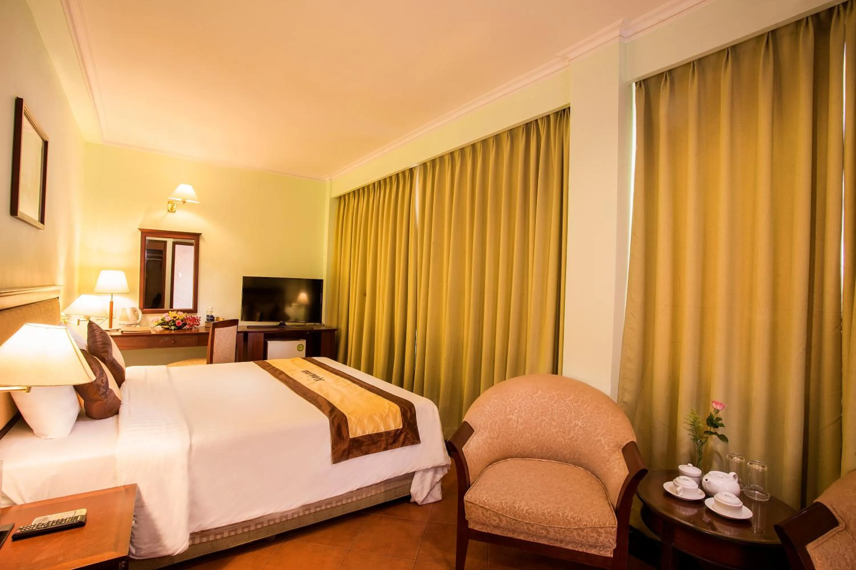 Bed in Ky Hoa Hotel Ho Chi Minh