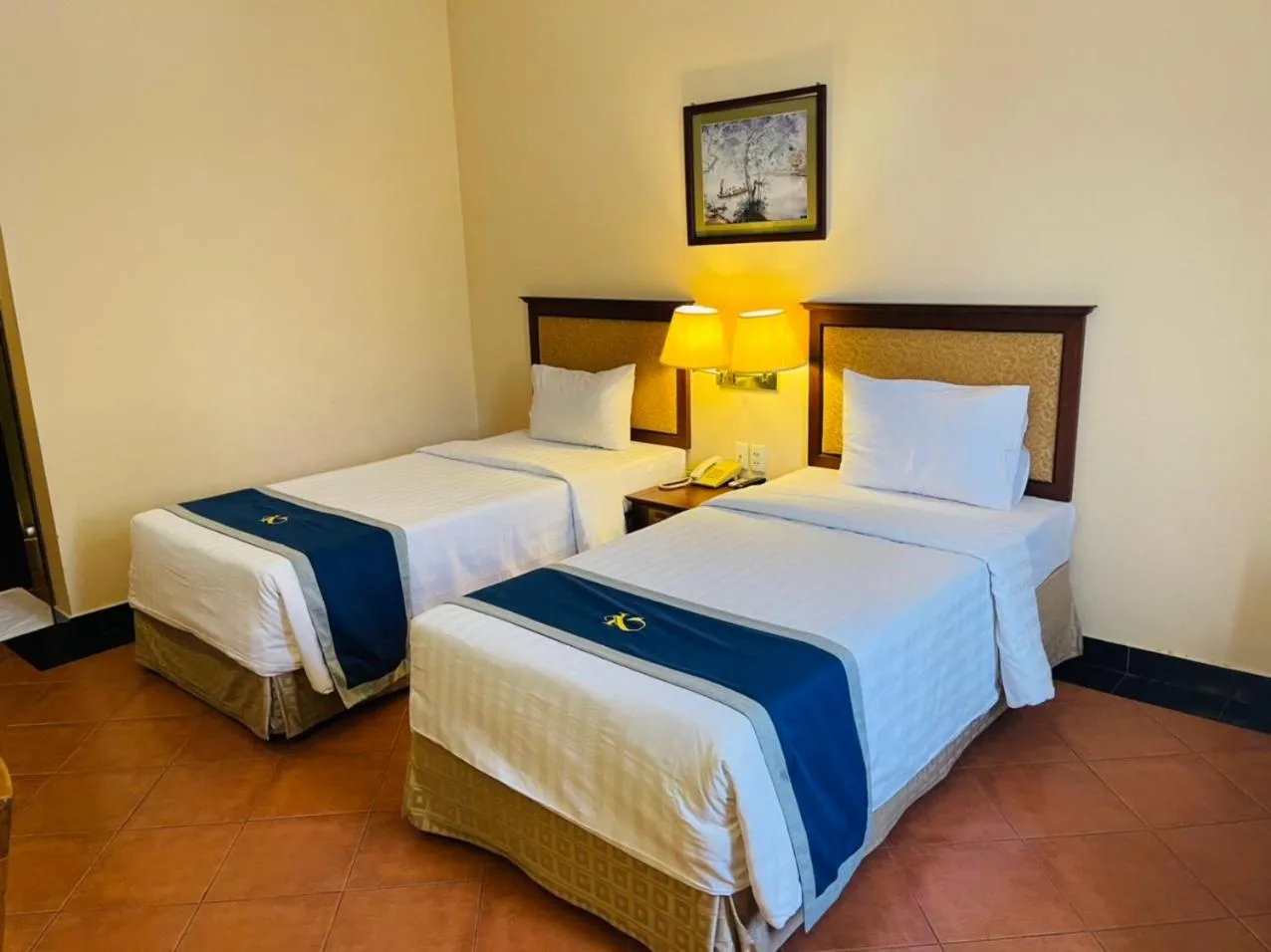 Bed in Ky Hoa Hotel Ho Chi Minh