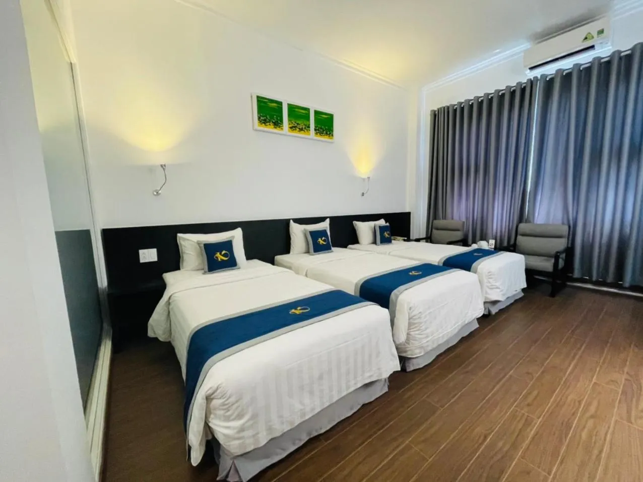 Bed in Ky Hoa Hotel Ho Chi Minh