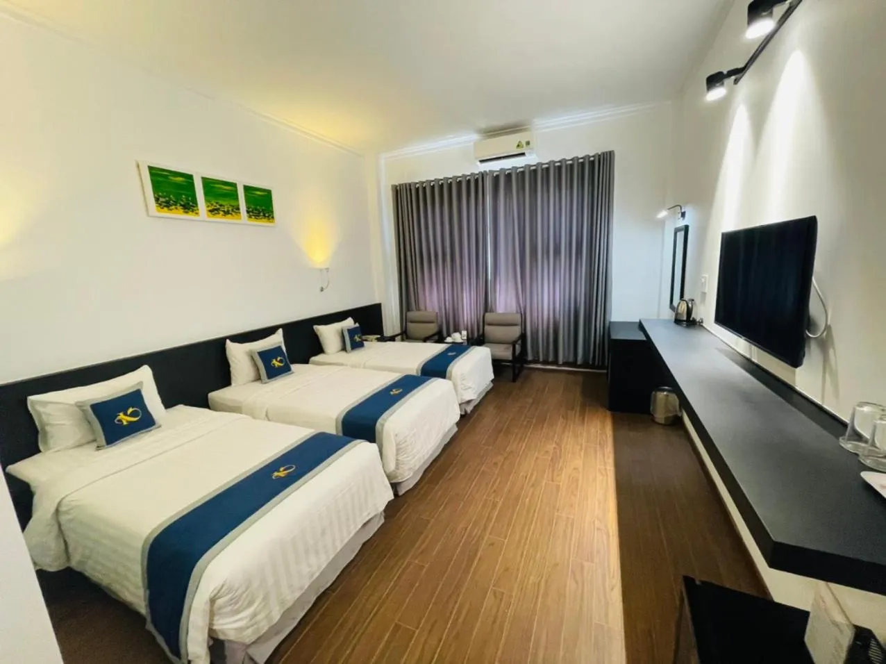 Bed in Ky Hoa Hotel Ho Chi Minh