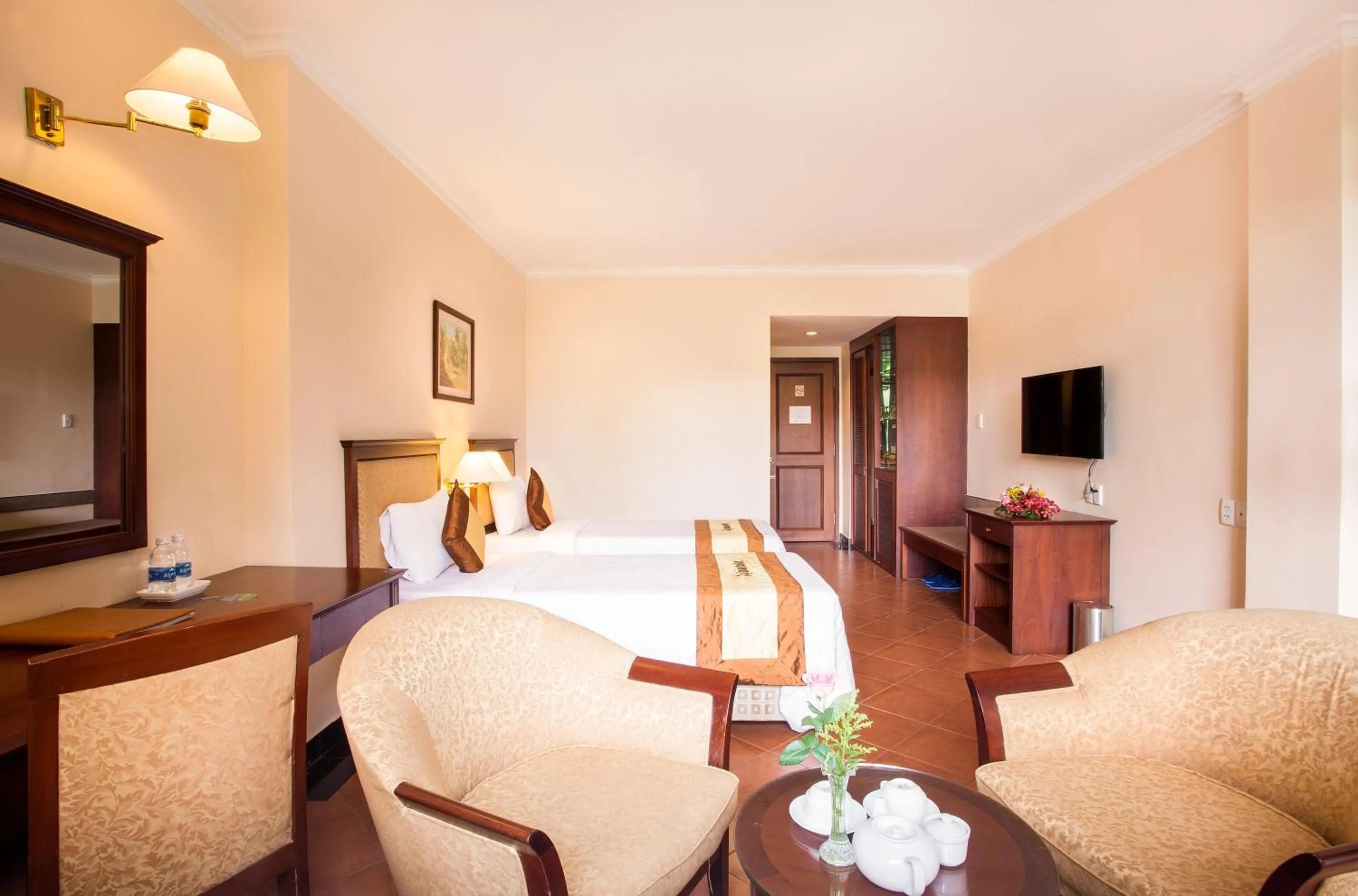 Bed in Ky Hoa Hotel Ho Chi Minh