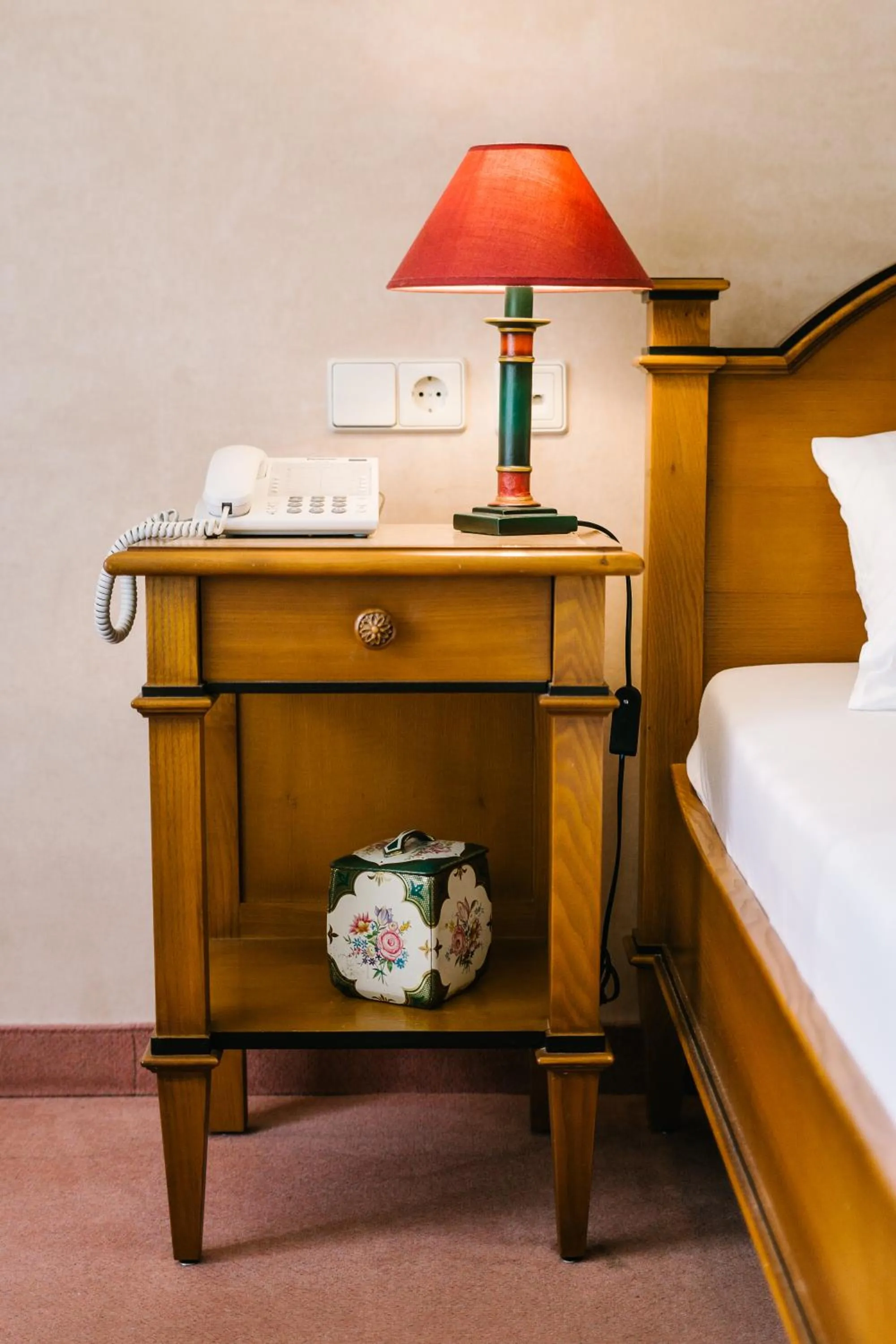 Decorative detail, Bed in Landhaus Keller - Hotel & Restaurant