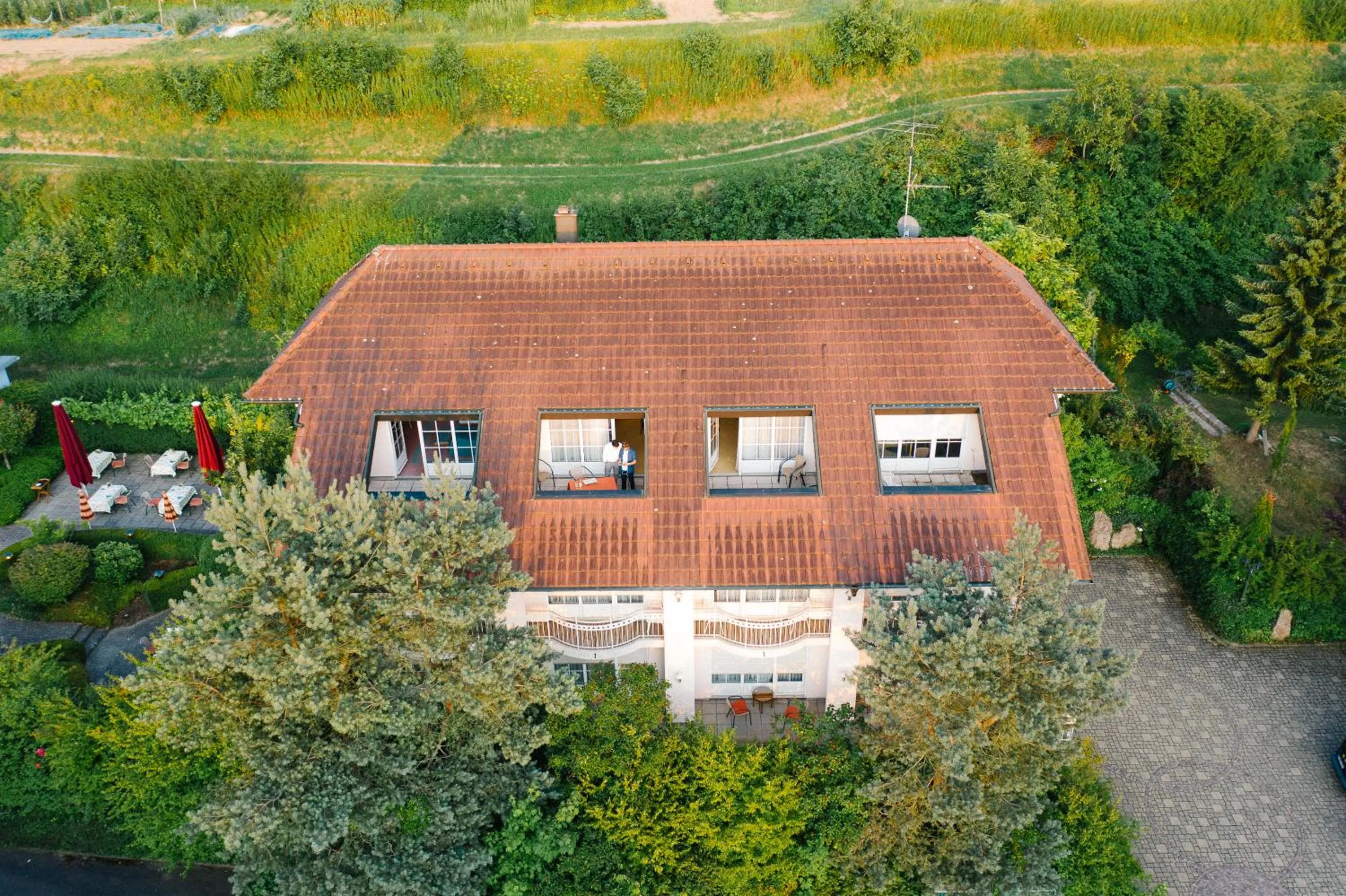 Bird's eye view in Landhaus Keller - Hotel & Restaurant
