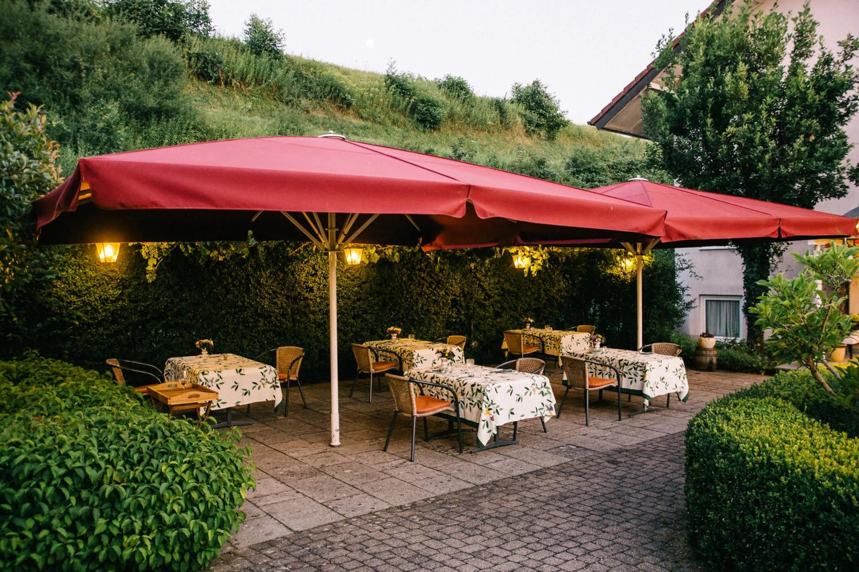 Patio in Landhaus Keller - Hotel & Restaurant
