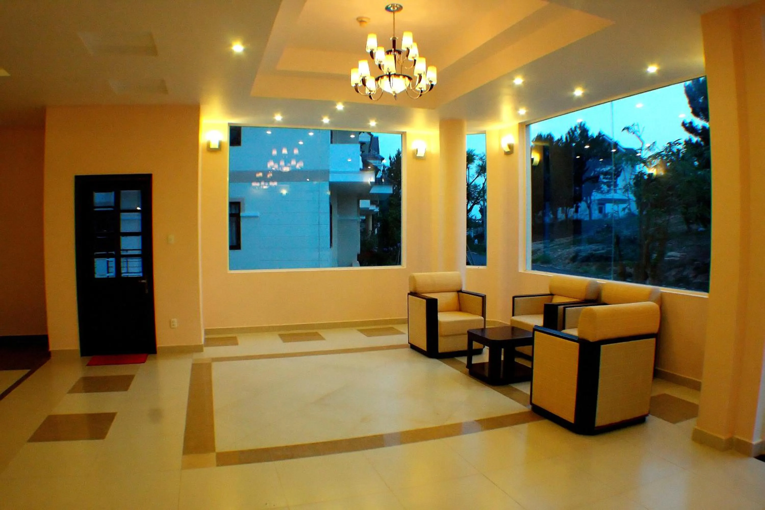 Living room in Ky Hoa Hotel Da Lat