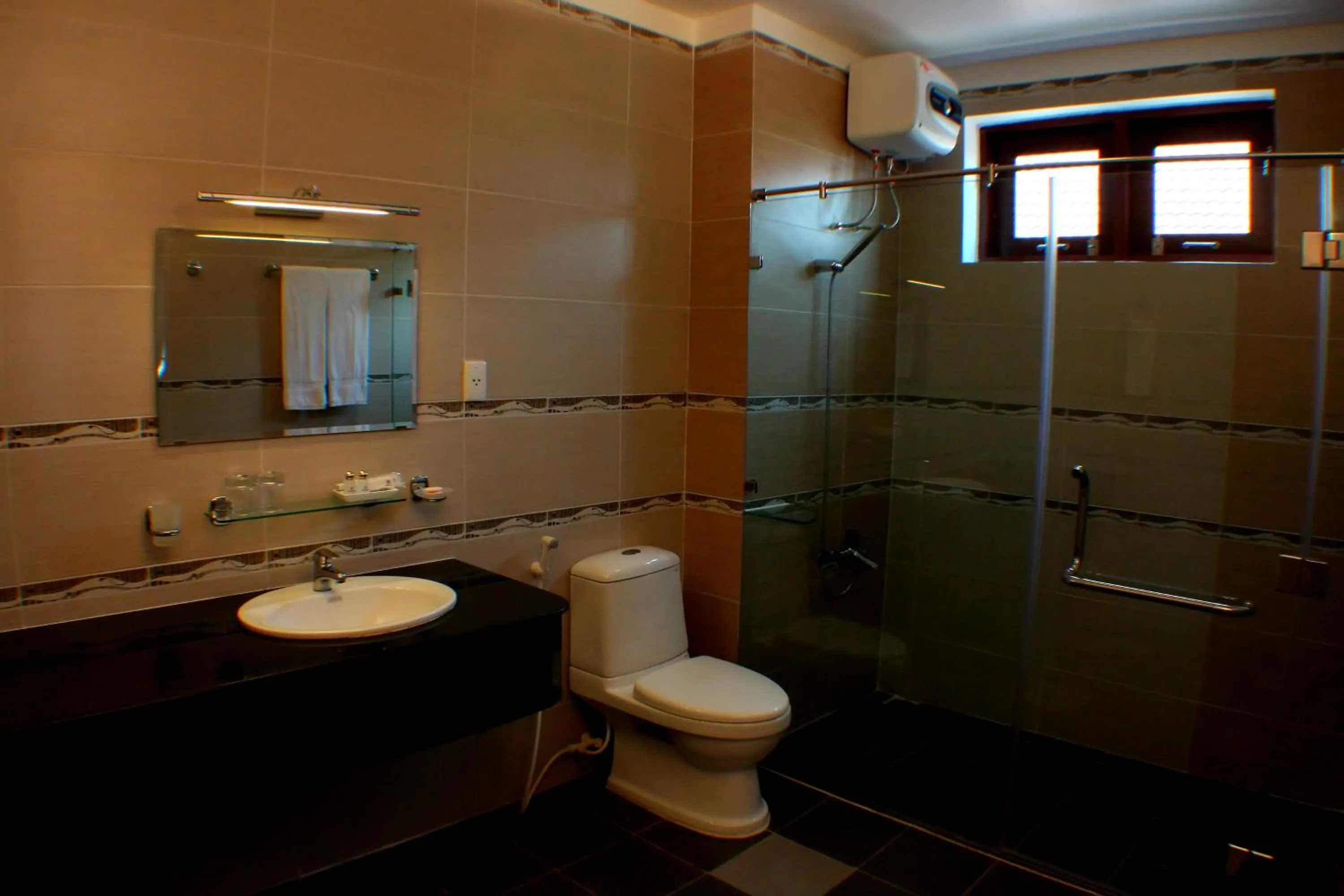 Bathroom in Ky Hoa Hotel Da Lat