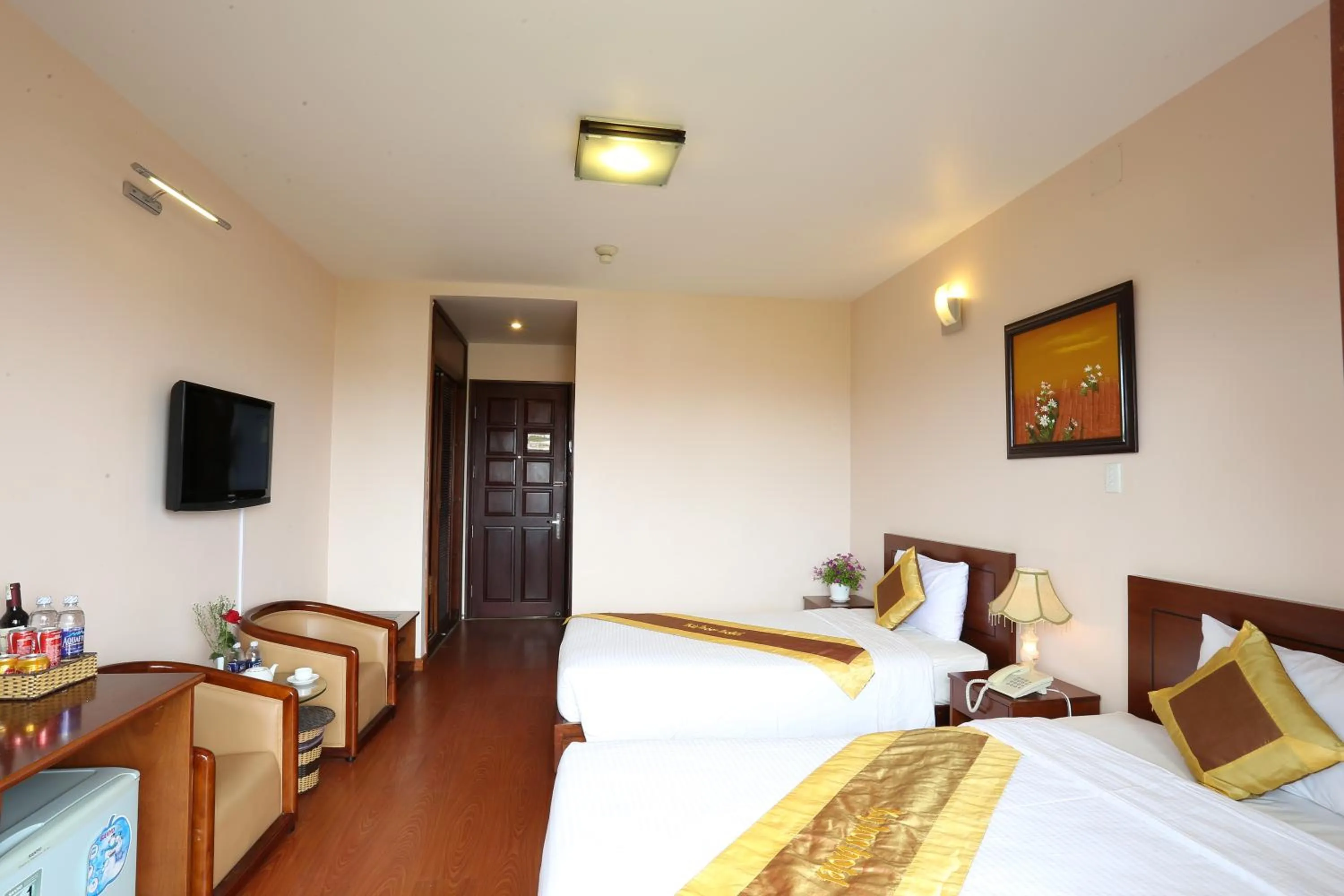 Bedroom, Bed in Ky Hoa Hotel Da Lat