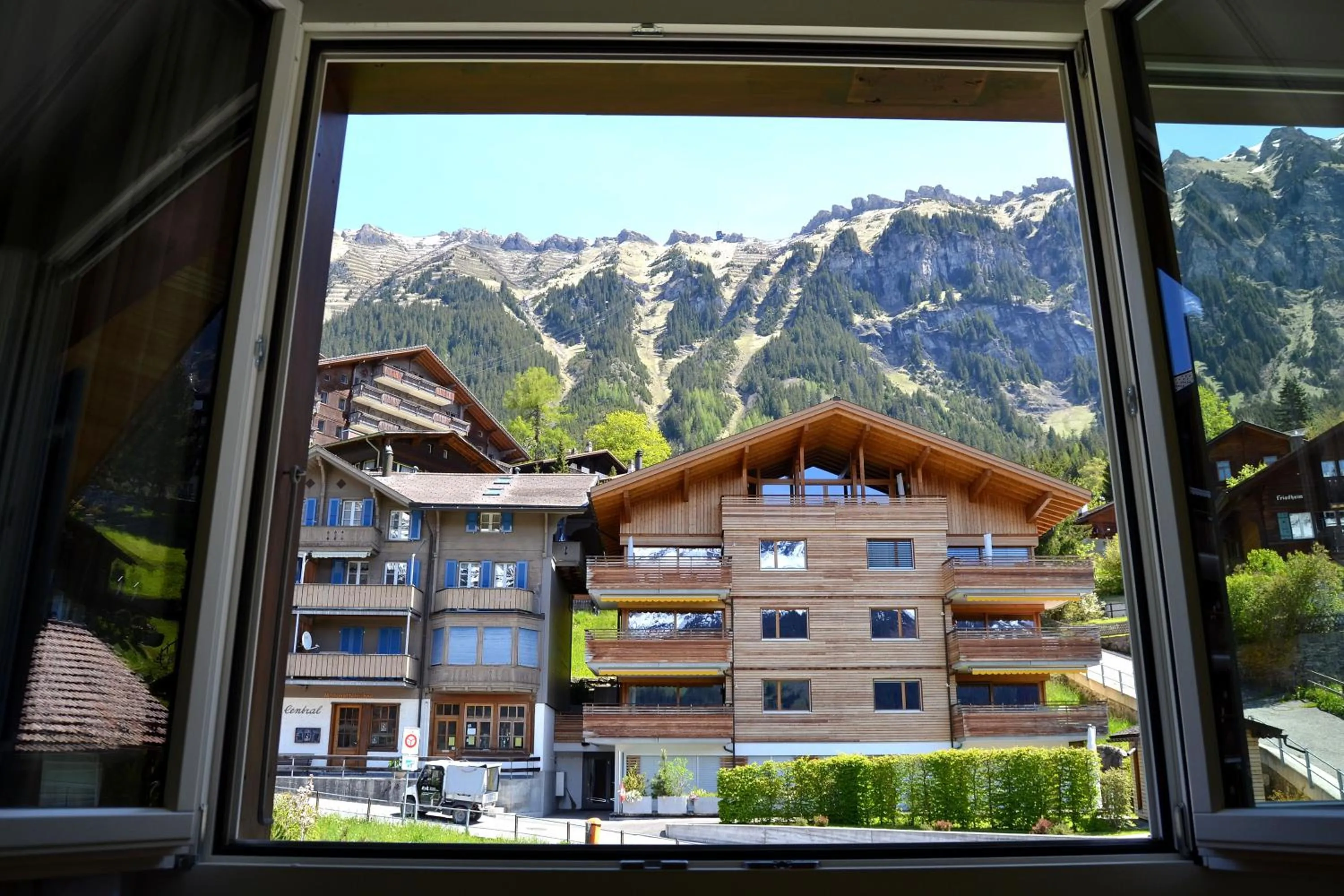 Mountain view in Alpenkräuter Hotel Bären