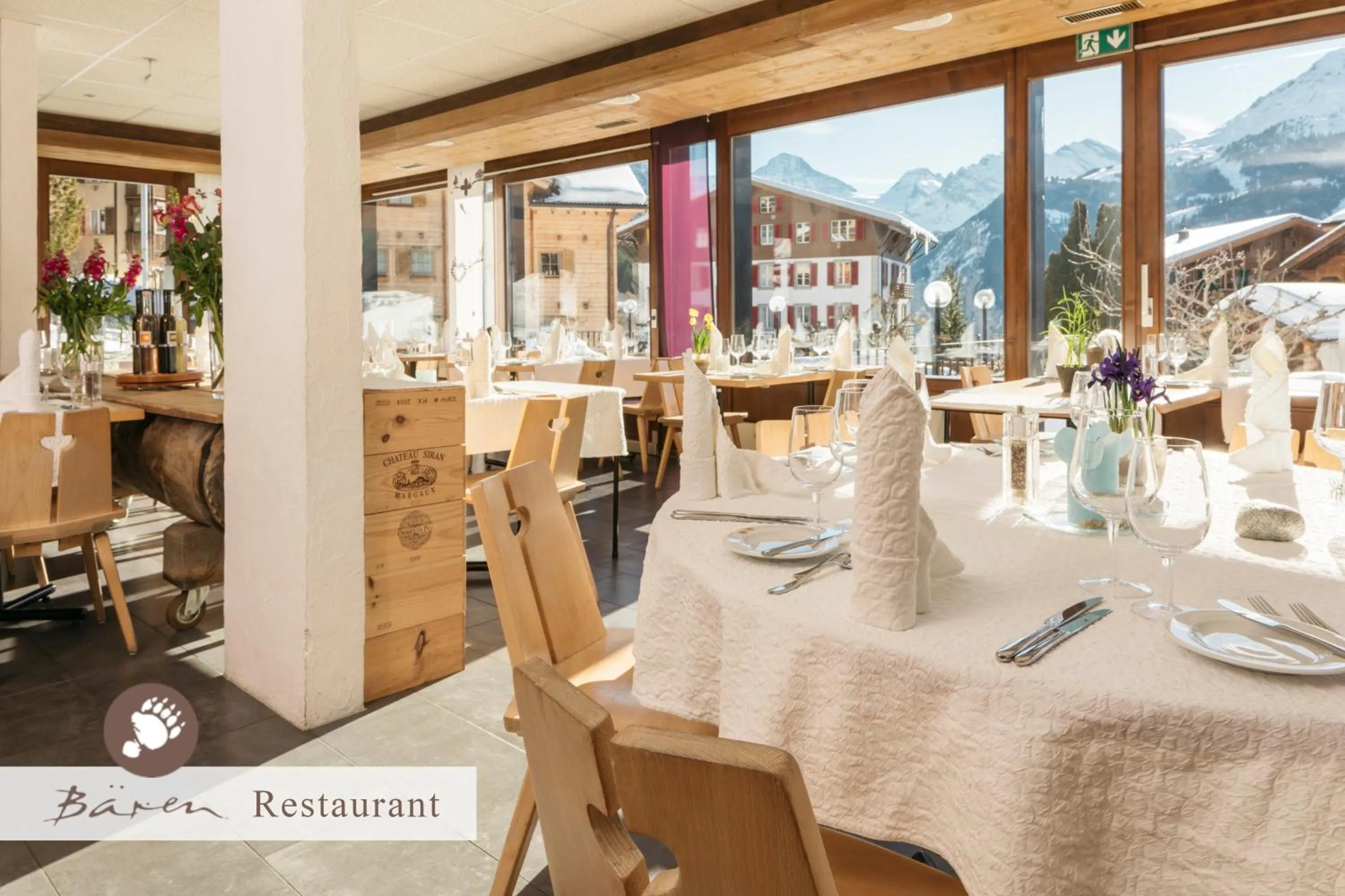 Restaurant/places to eat in Alpenkräuter Hotel Bären