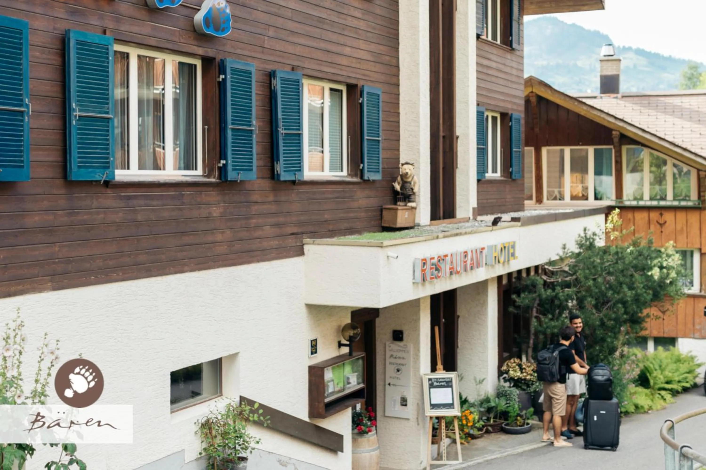 Property building in Alpenkräuter Hotel Bären