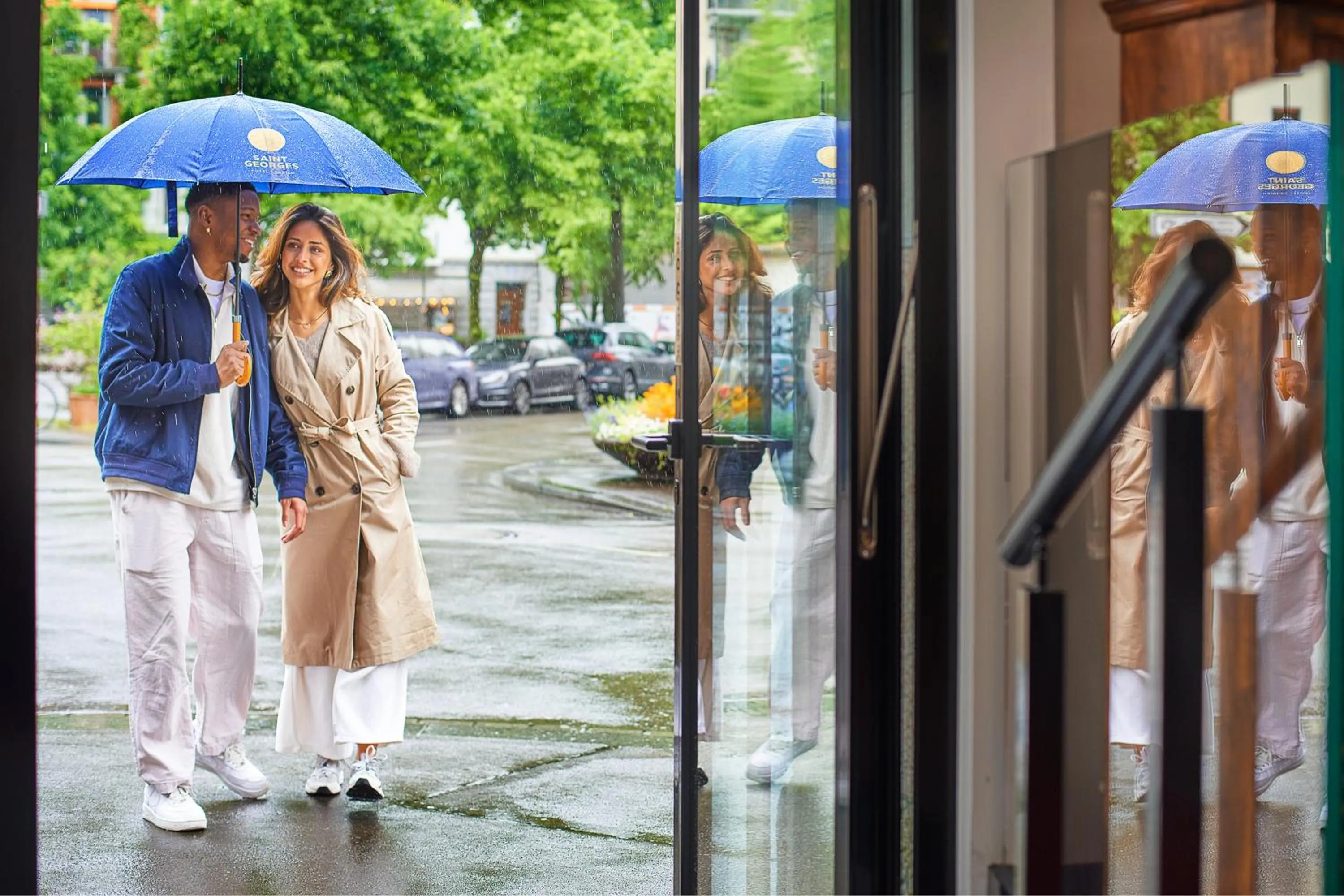 Facade/entrance in Saint Georges Hotel
