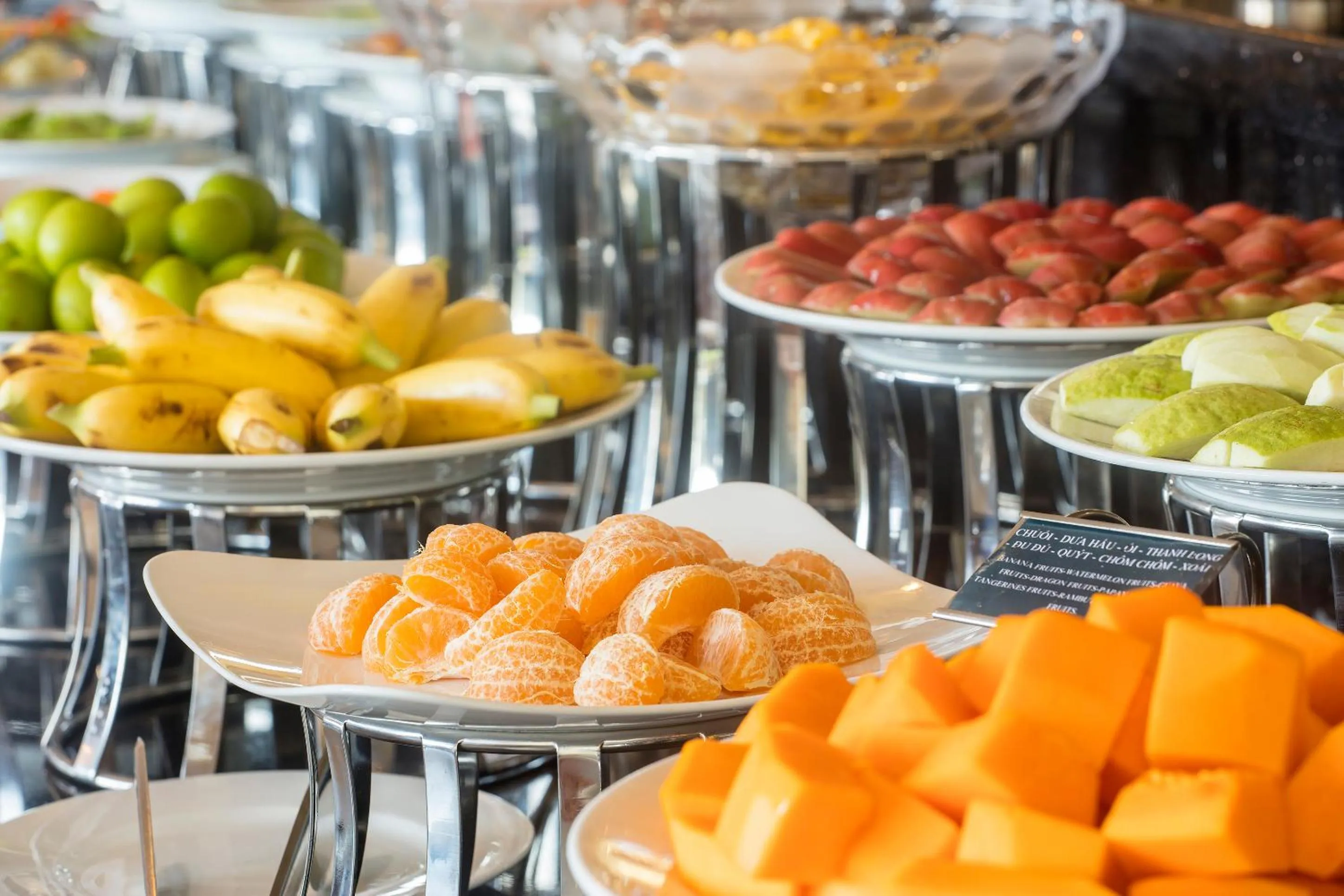 Food and drinks in Beachfront Hotel