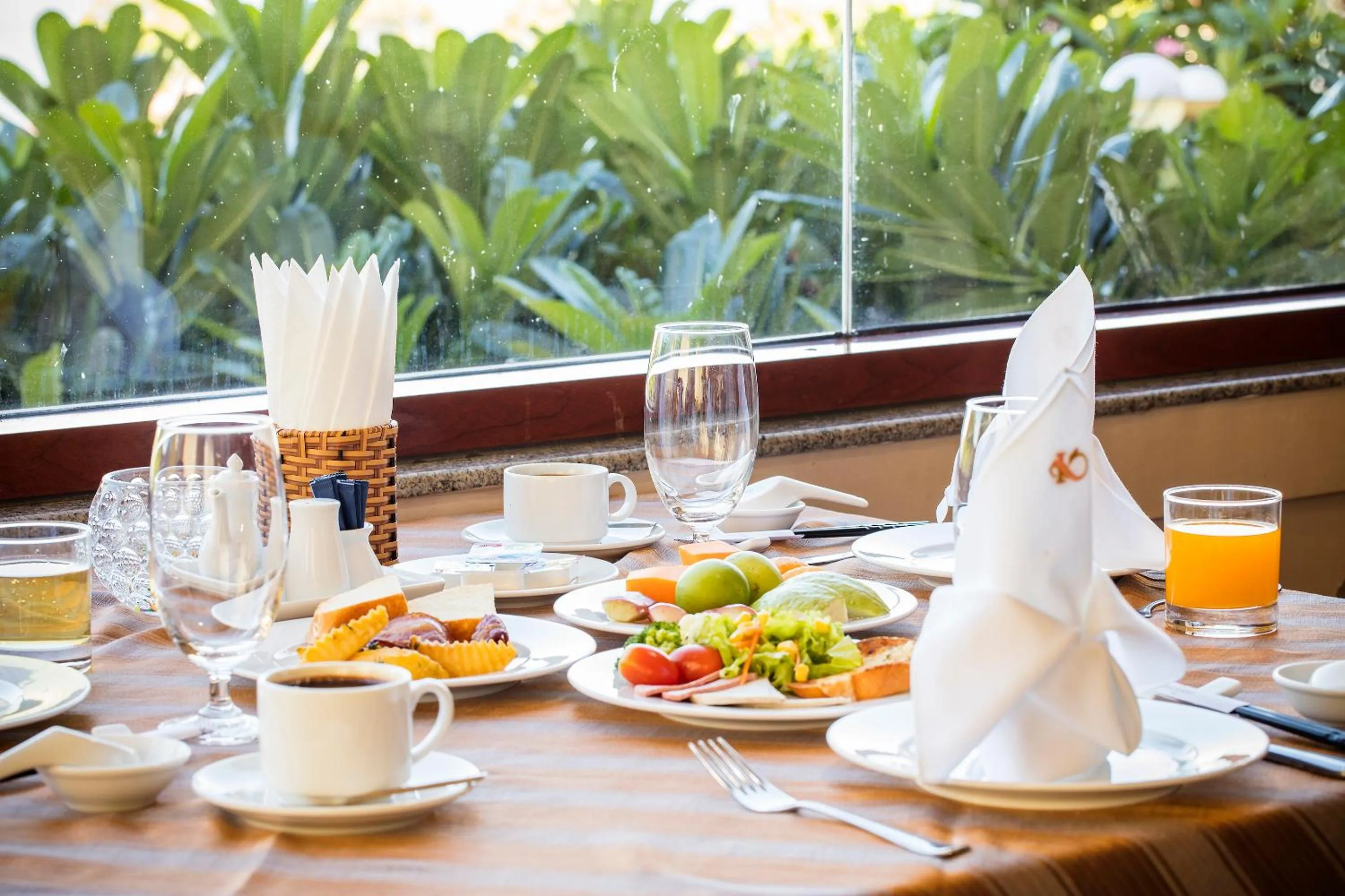 Food in Beachfront Hotel