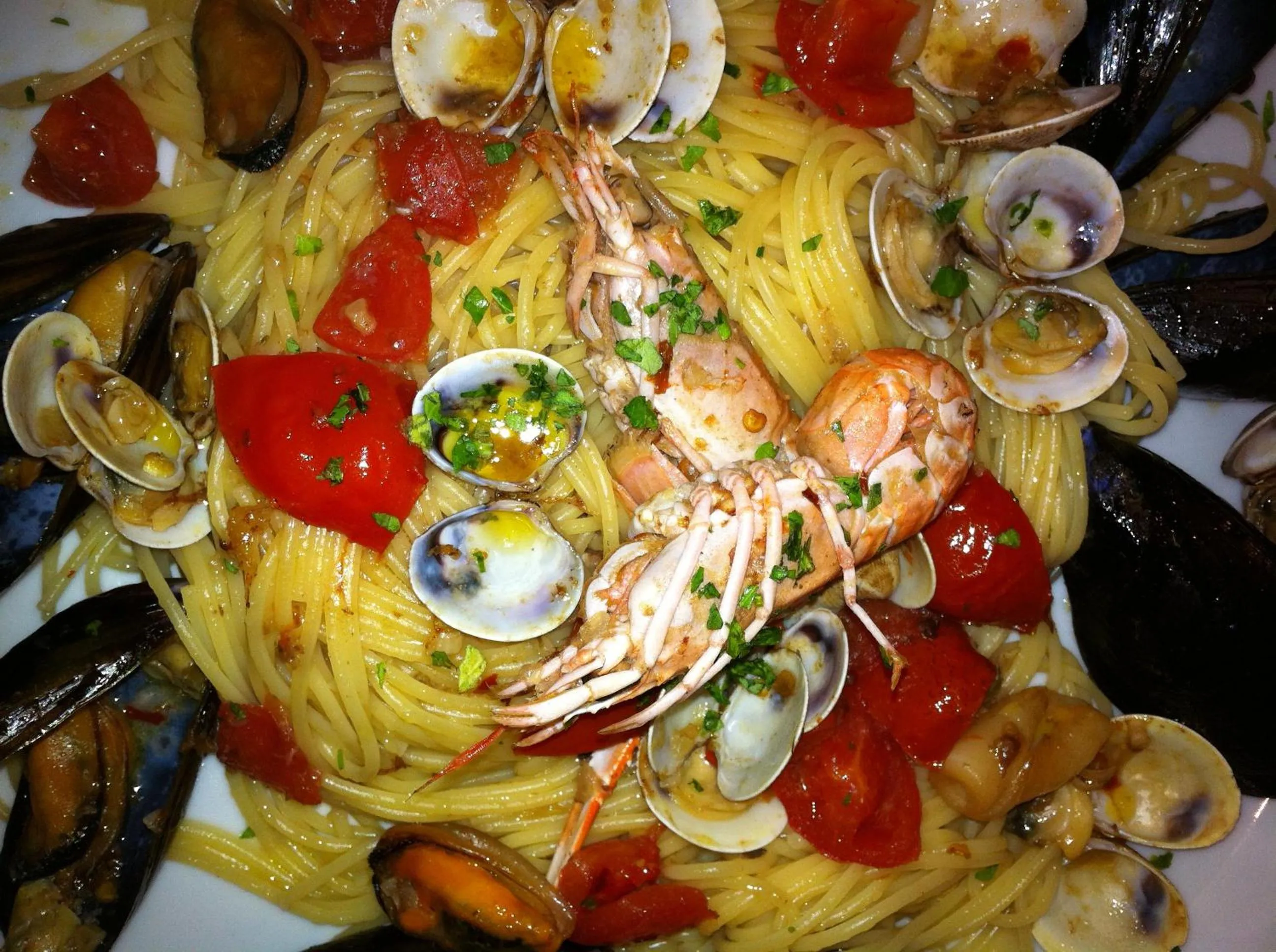 Food and drinks in Hotel Girasole