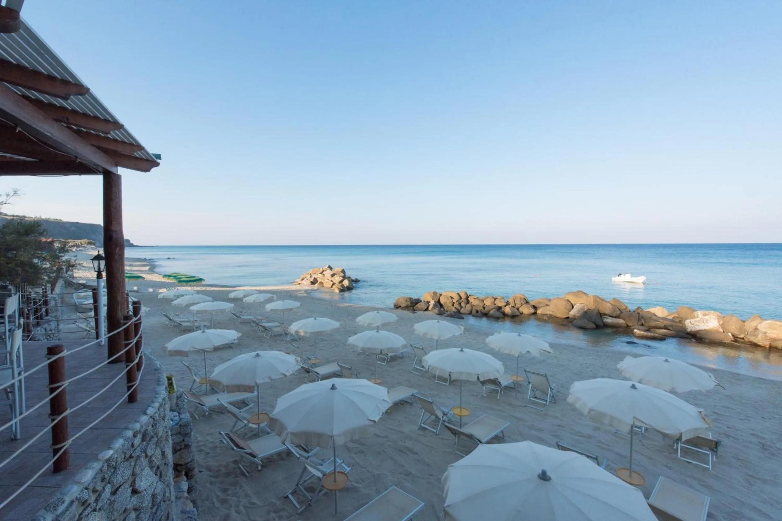 Beach in Baia del Godano Resort & Spa