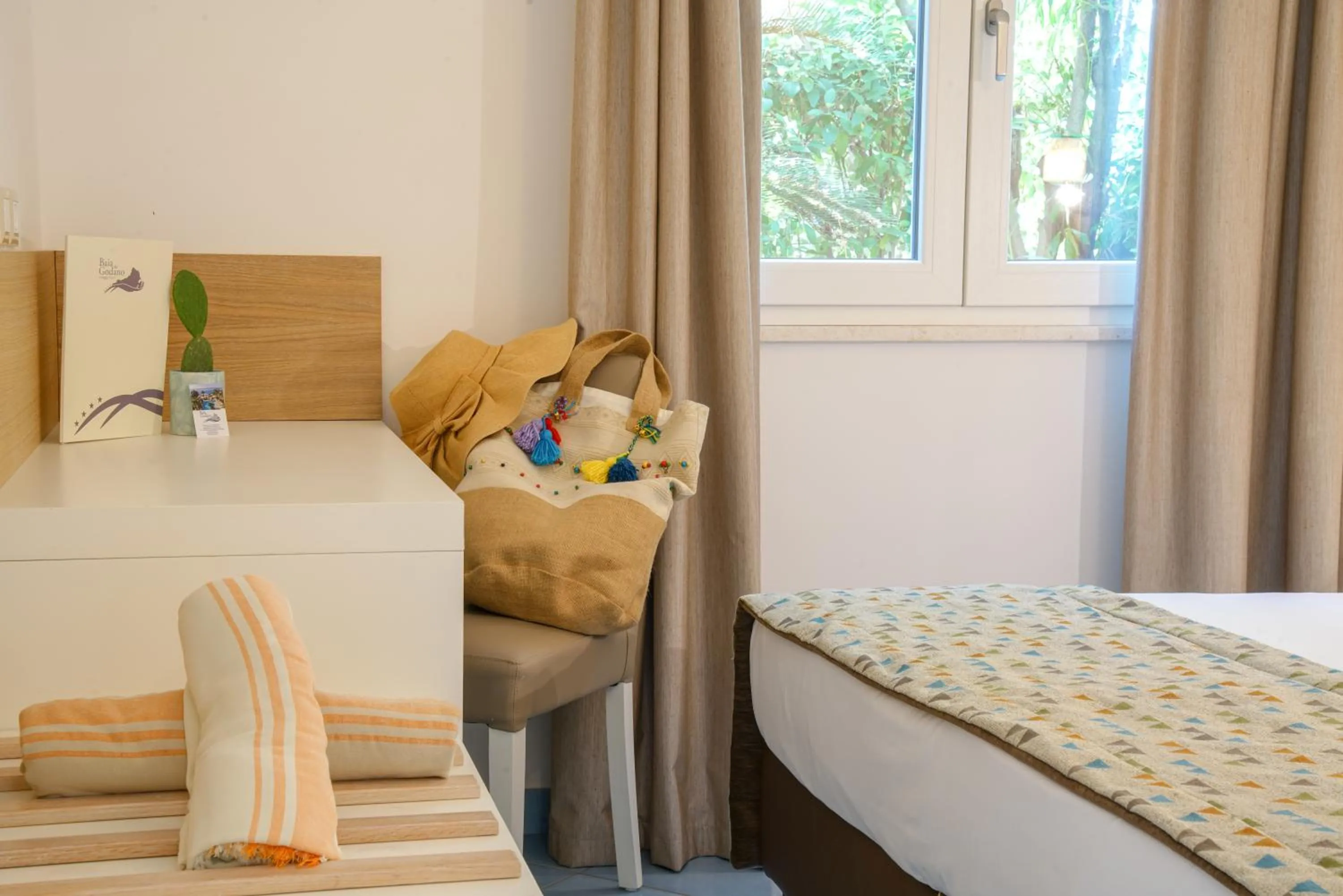 Bed in Baia del Godano Resort & Spa