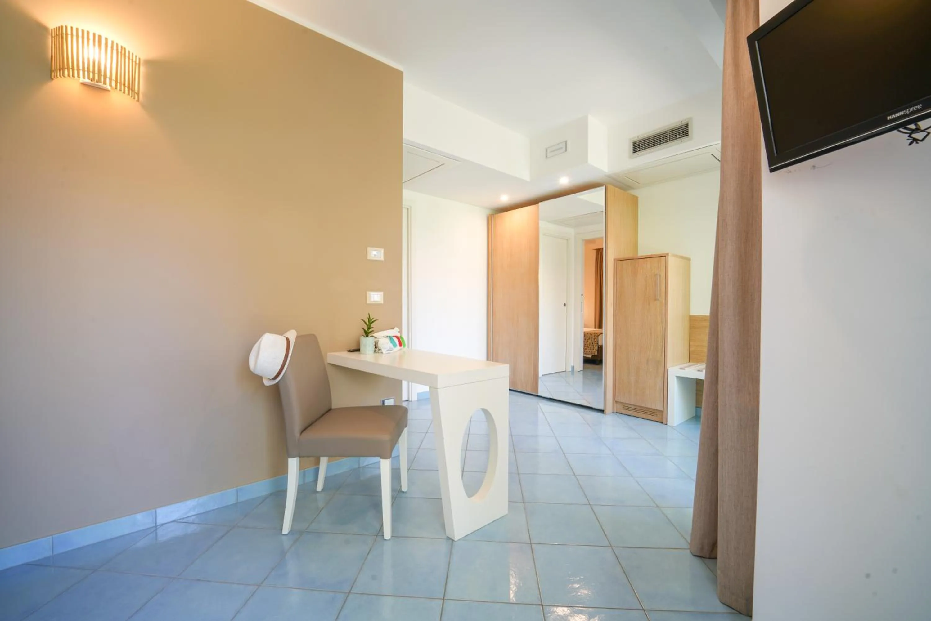 Bed in Baia del Godano Resort & Spa