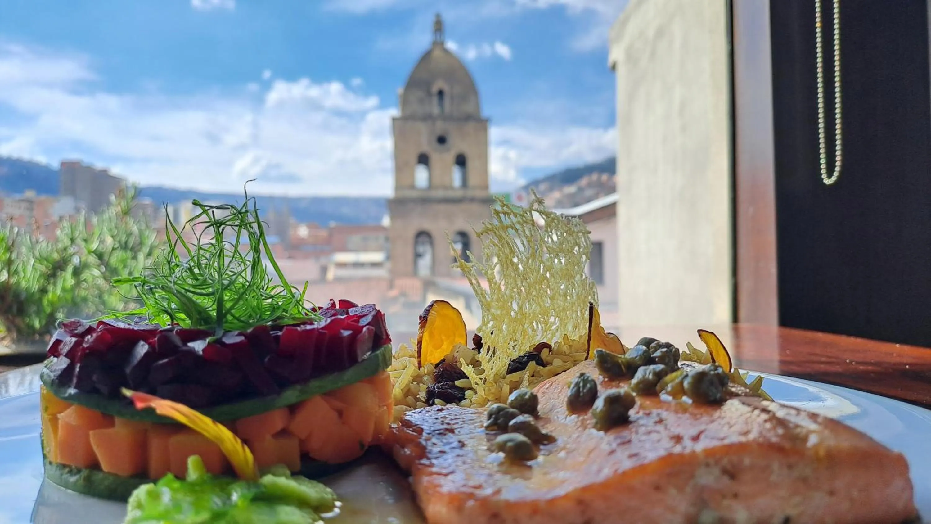 Restaurant/places to eat in La Casona Hotel Boutique