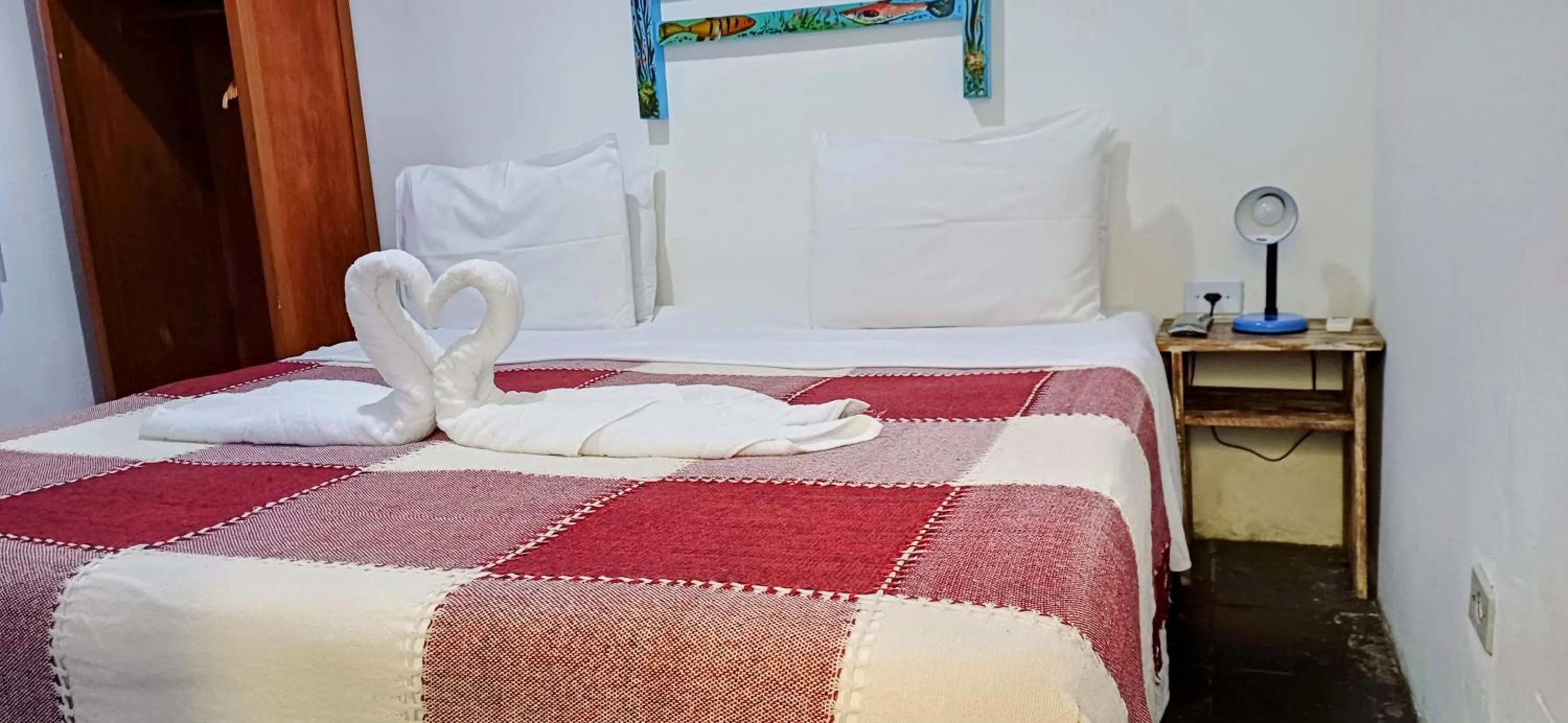 Bed in Pousada Mare Blue