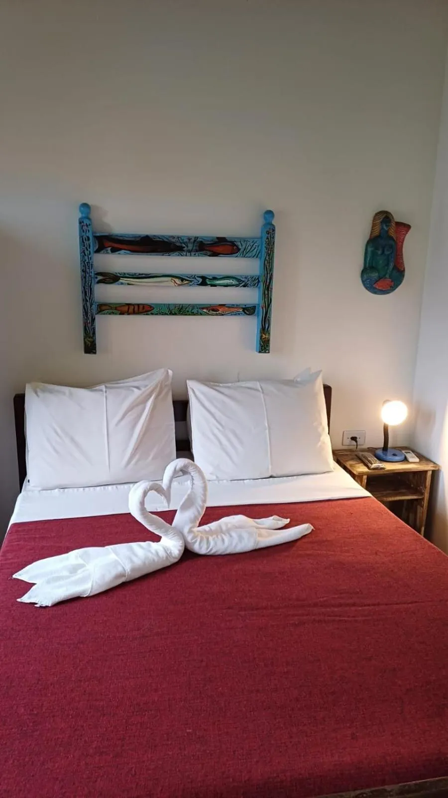 Bed in Pousada Mare Blue