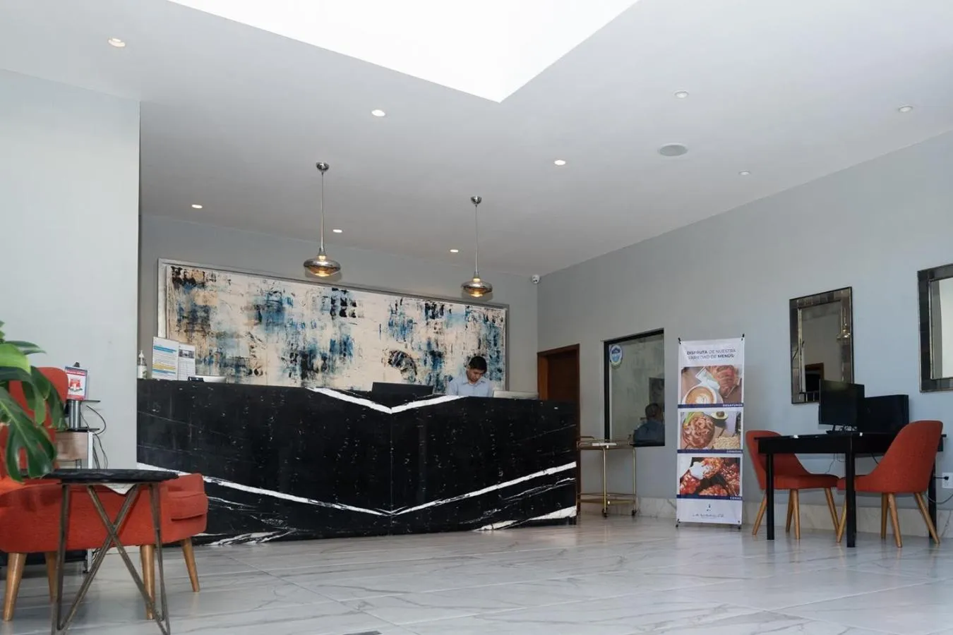 Lobby or reception in Hotel San Antonio