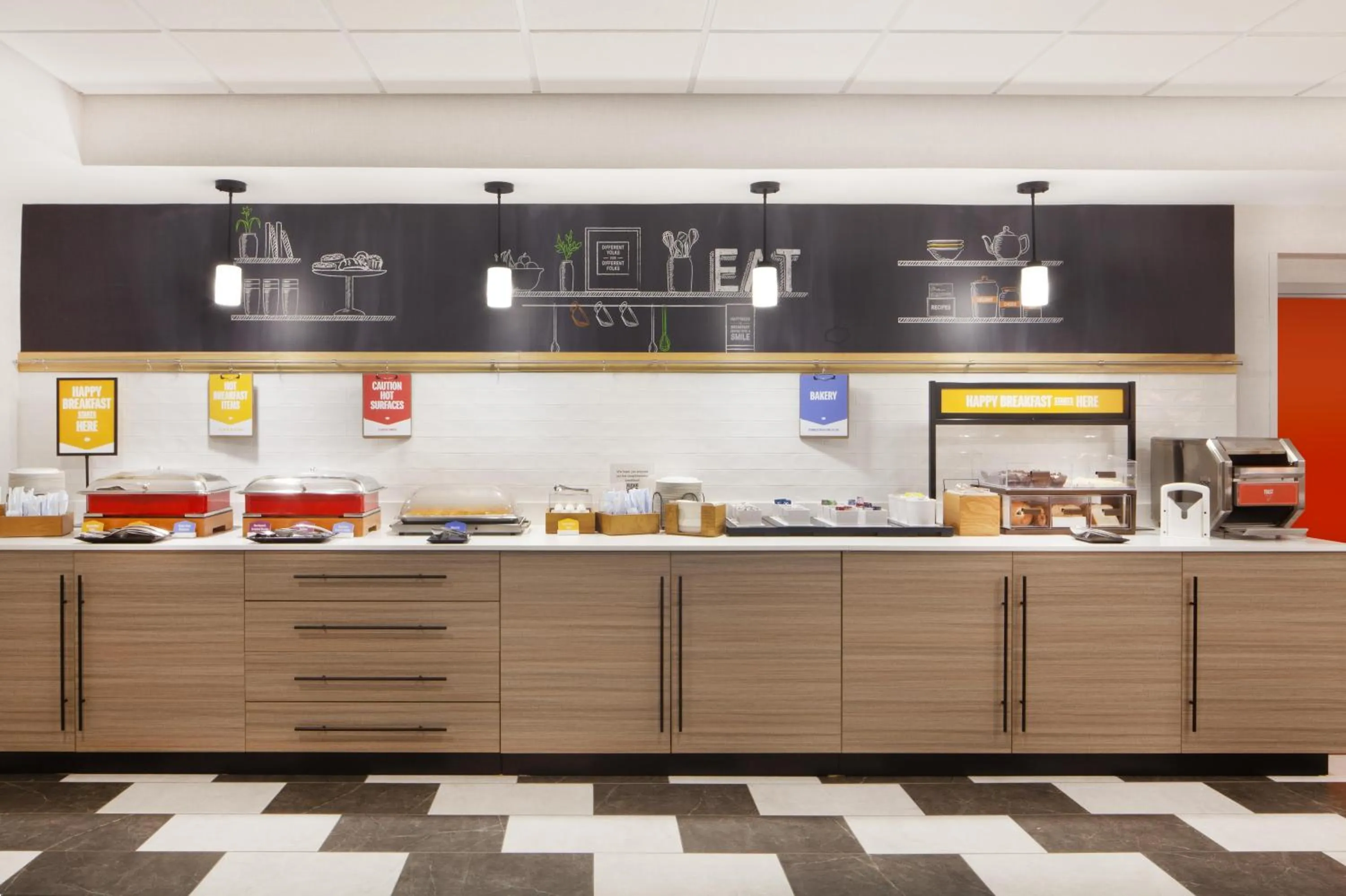 Breakfast in Hampton Inn - Greenville