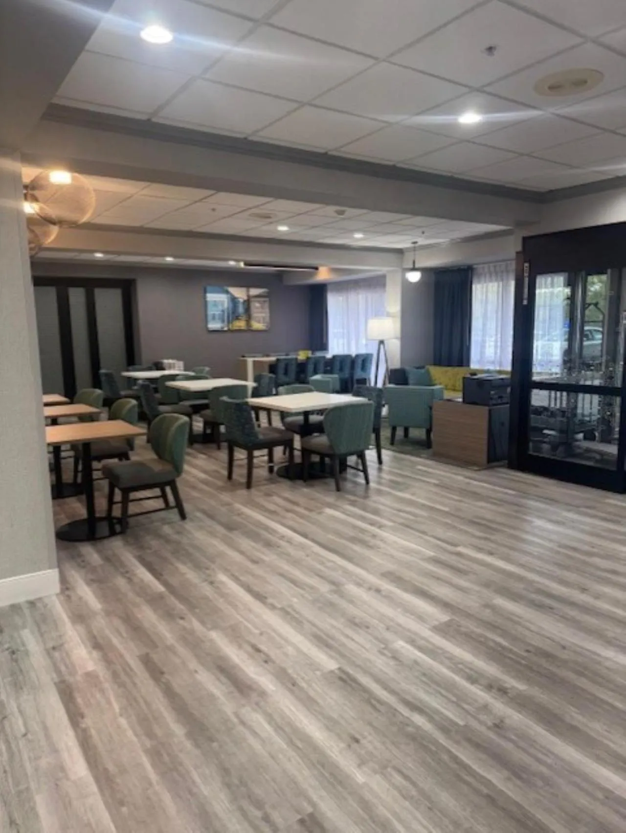 Lobby or reception in Hampton Inn - Greenville