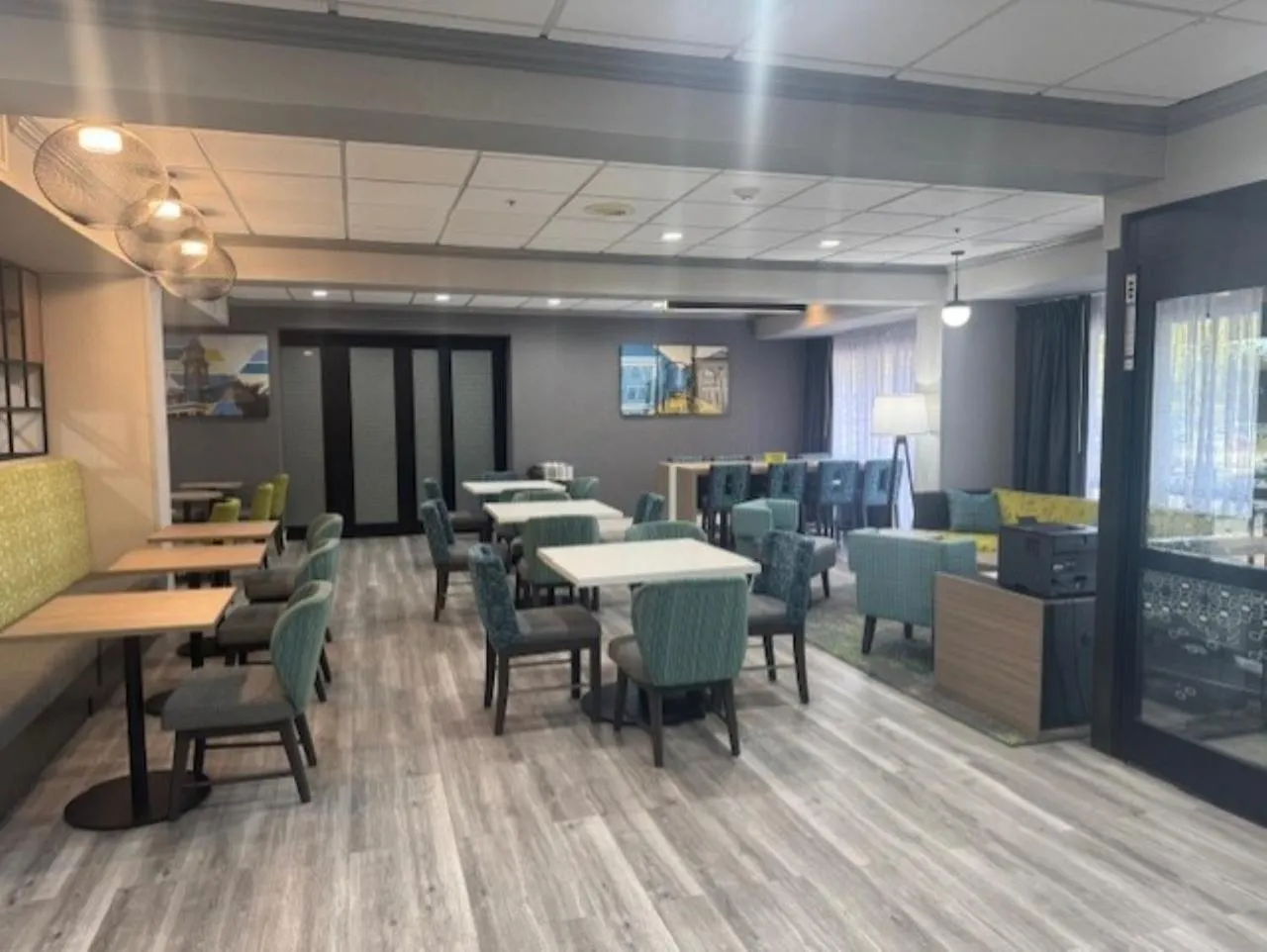 Lobby or reception in Hampton Inn - Greenville