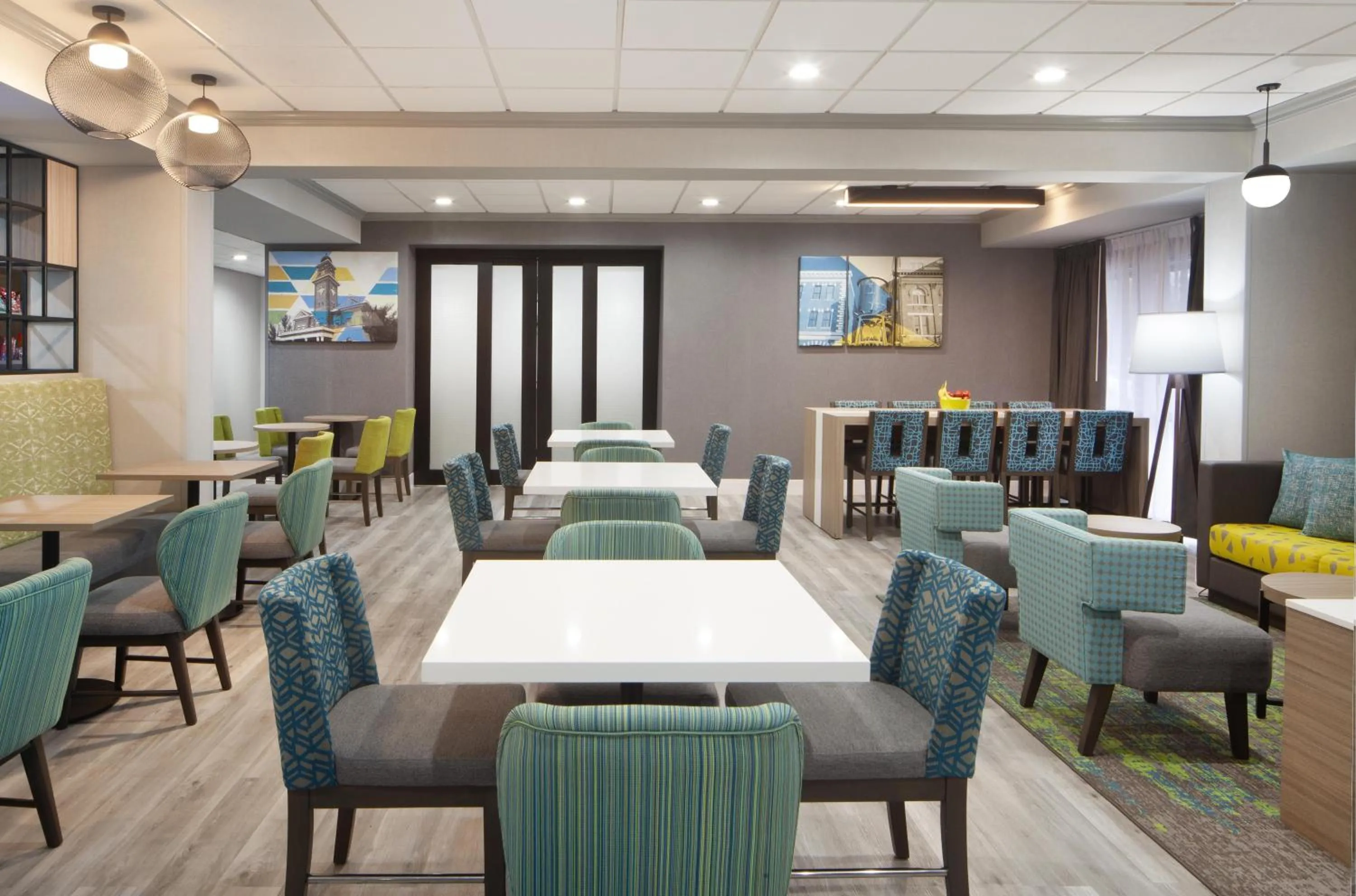 Breakfast in Hampton Inn - Greenville