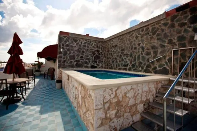 Patio in Hotel Discovery