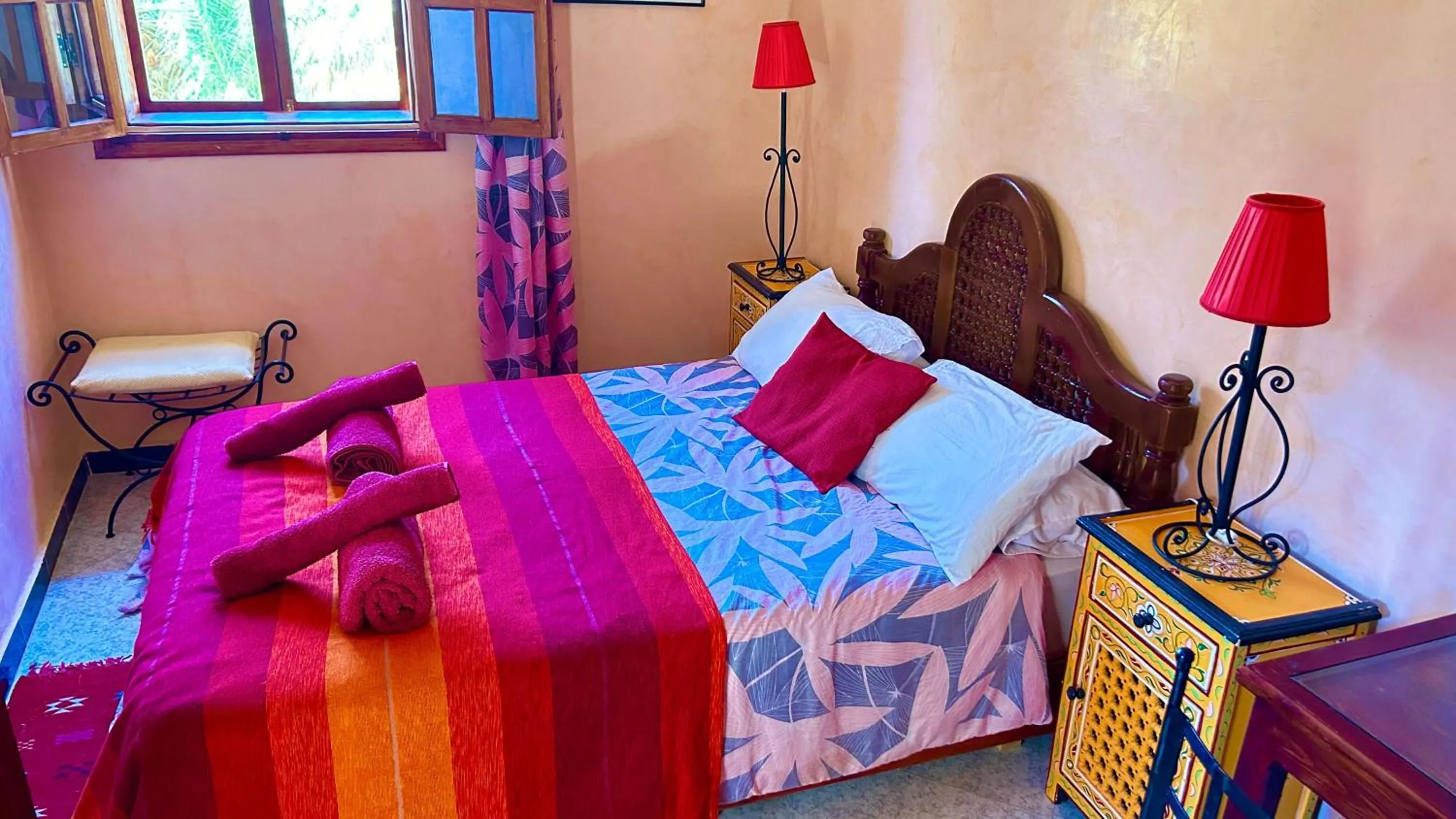 Bed in Dar Nakhla - Zagora guest house