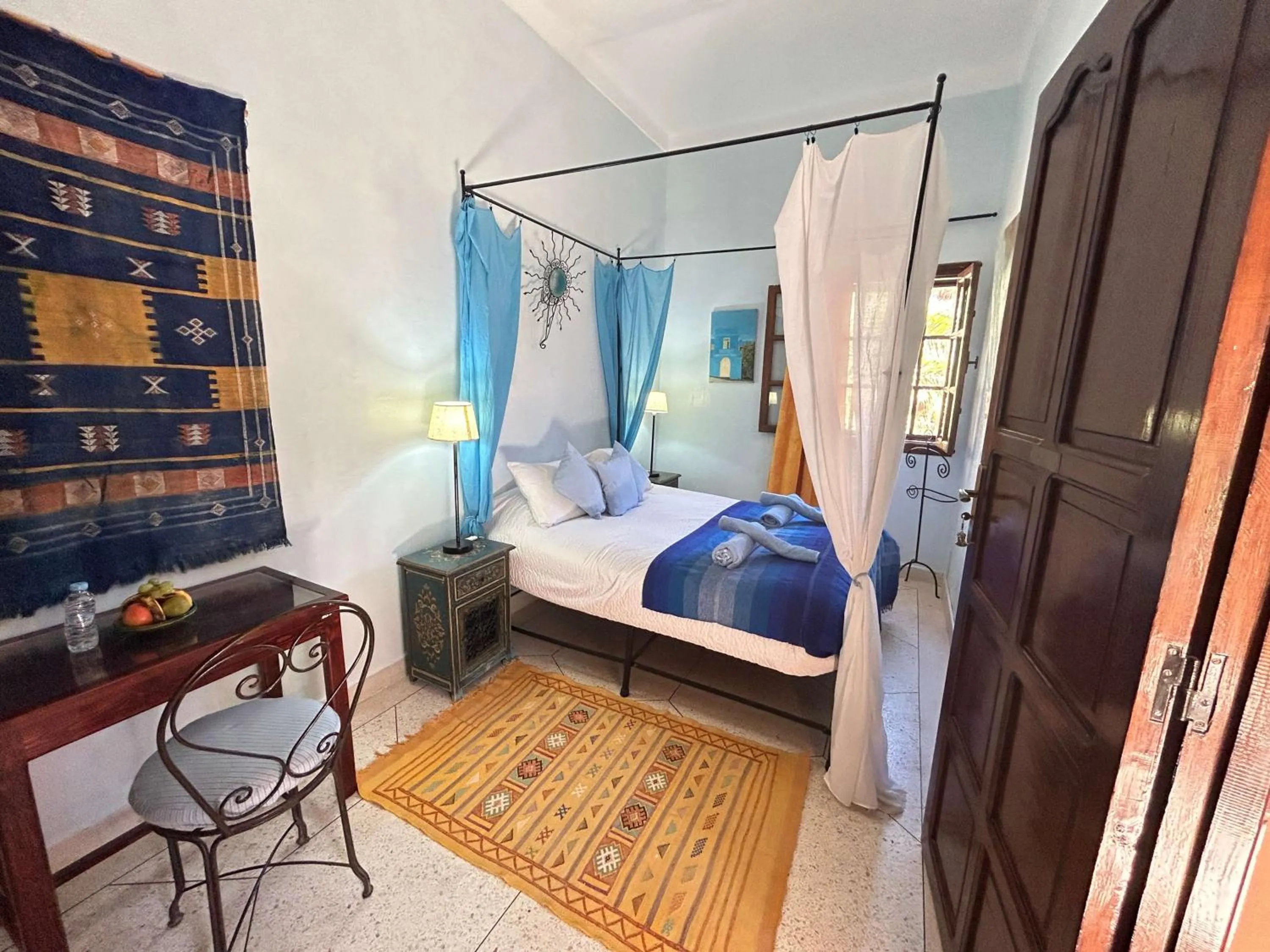 Bed in Dar Nakhla - Zagora guest house
