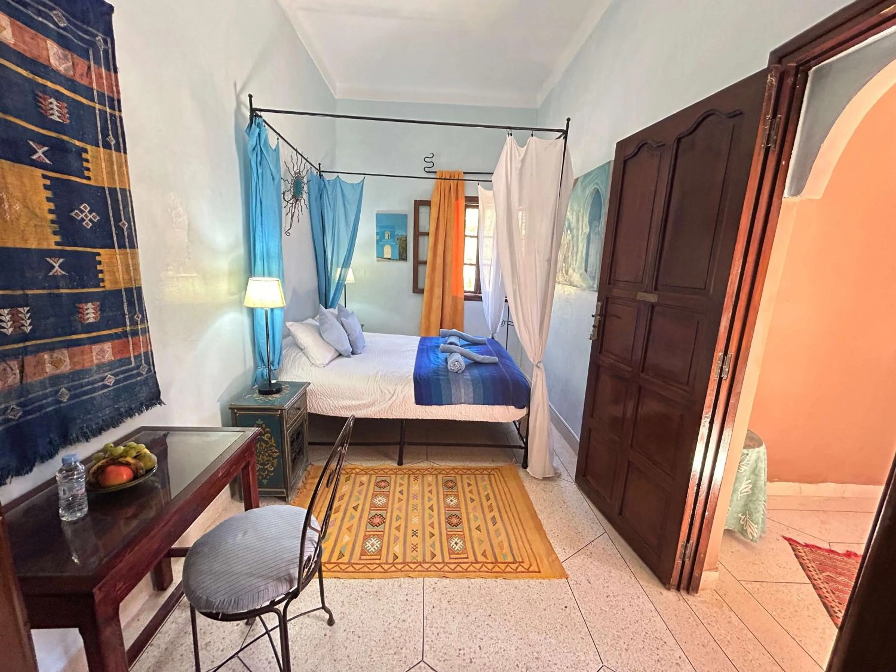 Bed in Dar Nakhla - Zagora guest house
