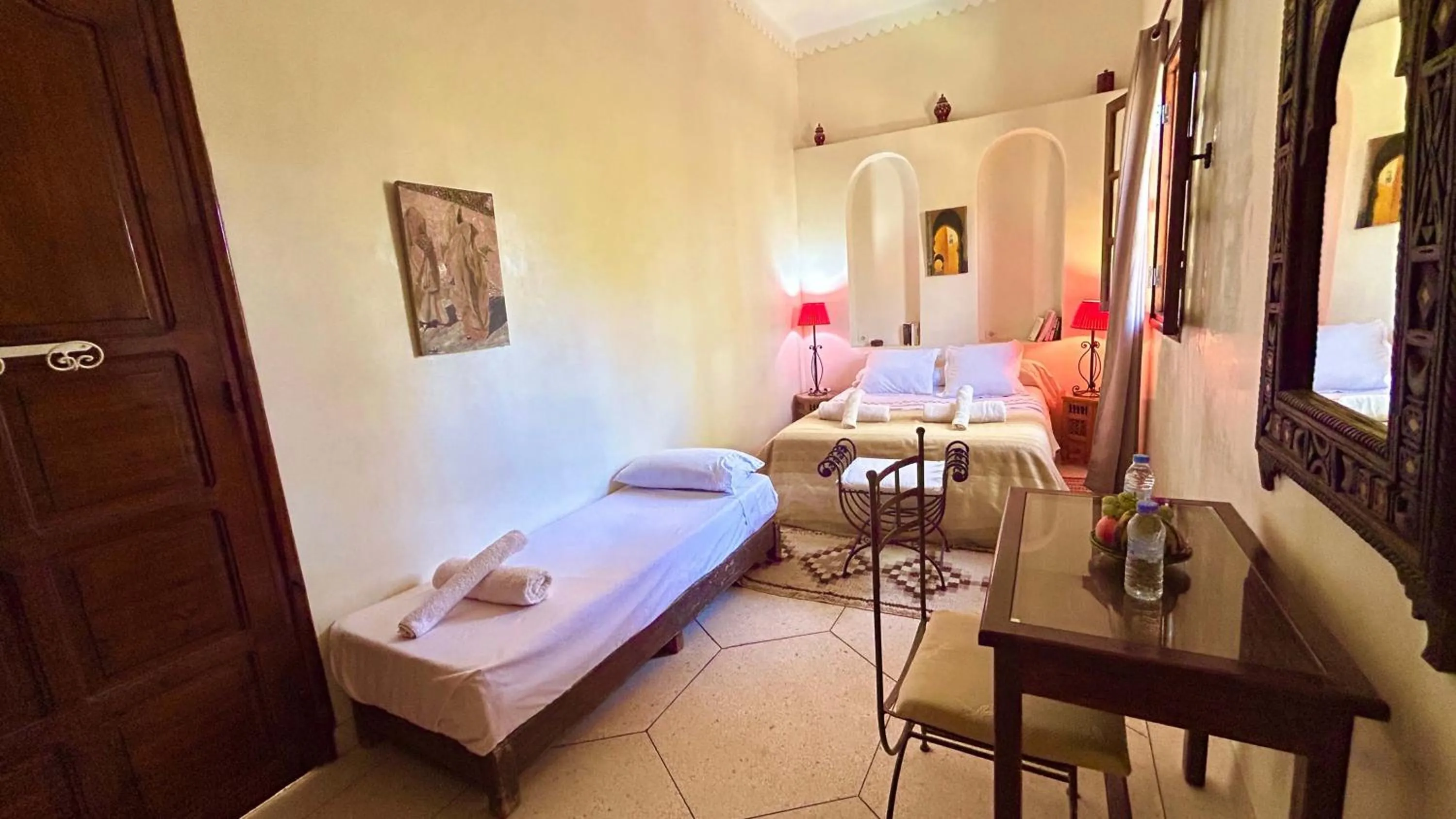 Bed in Dar Nakhla - Zagora guest house