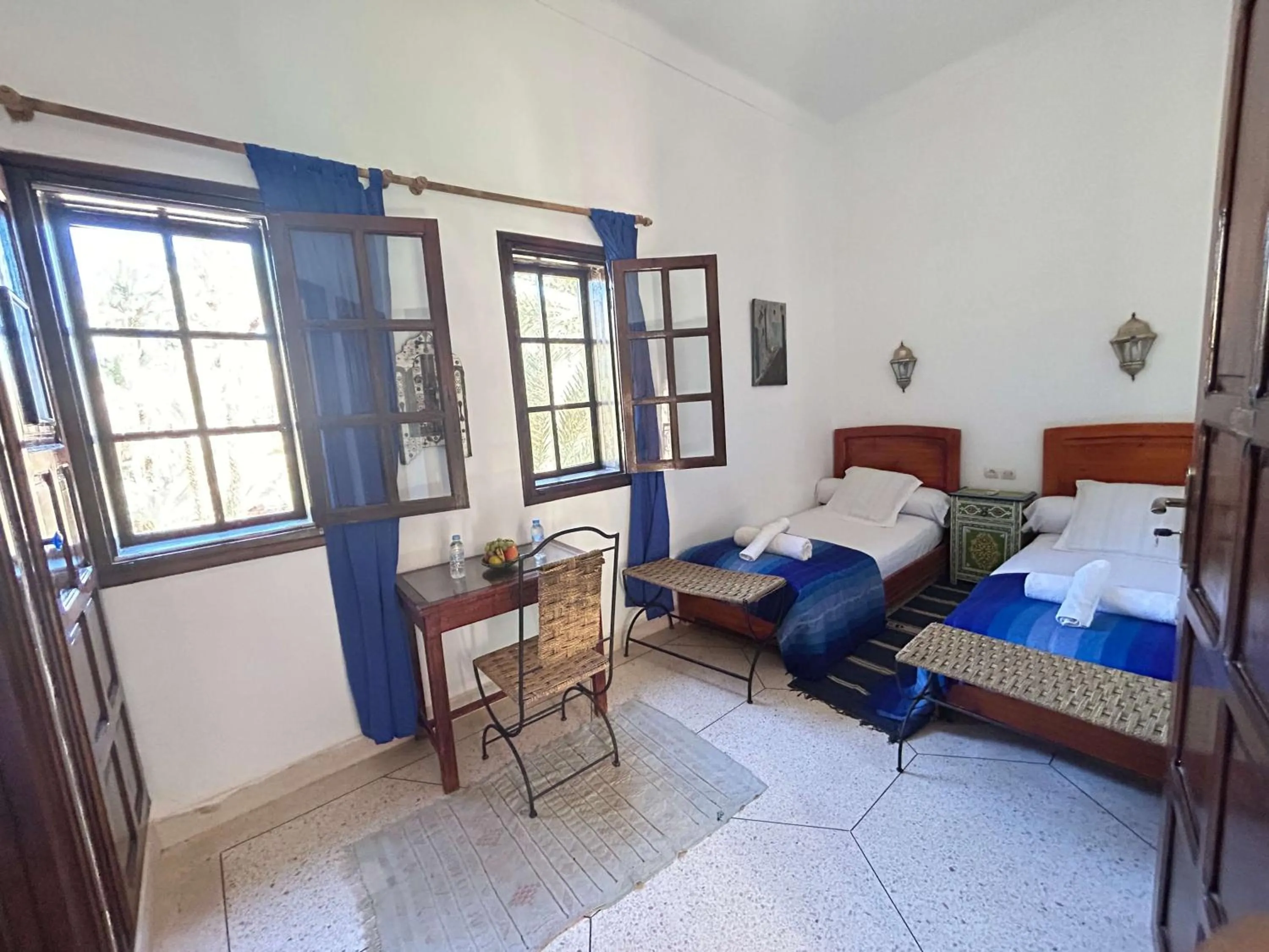 Bed in Dar Nakhla - Zagora guest house
