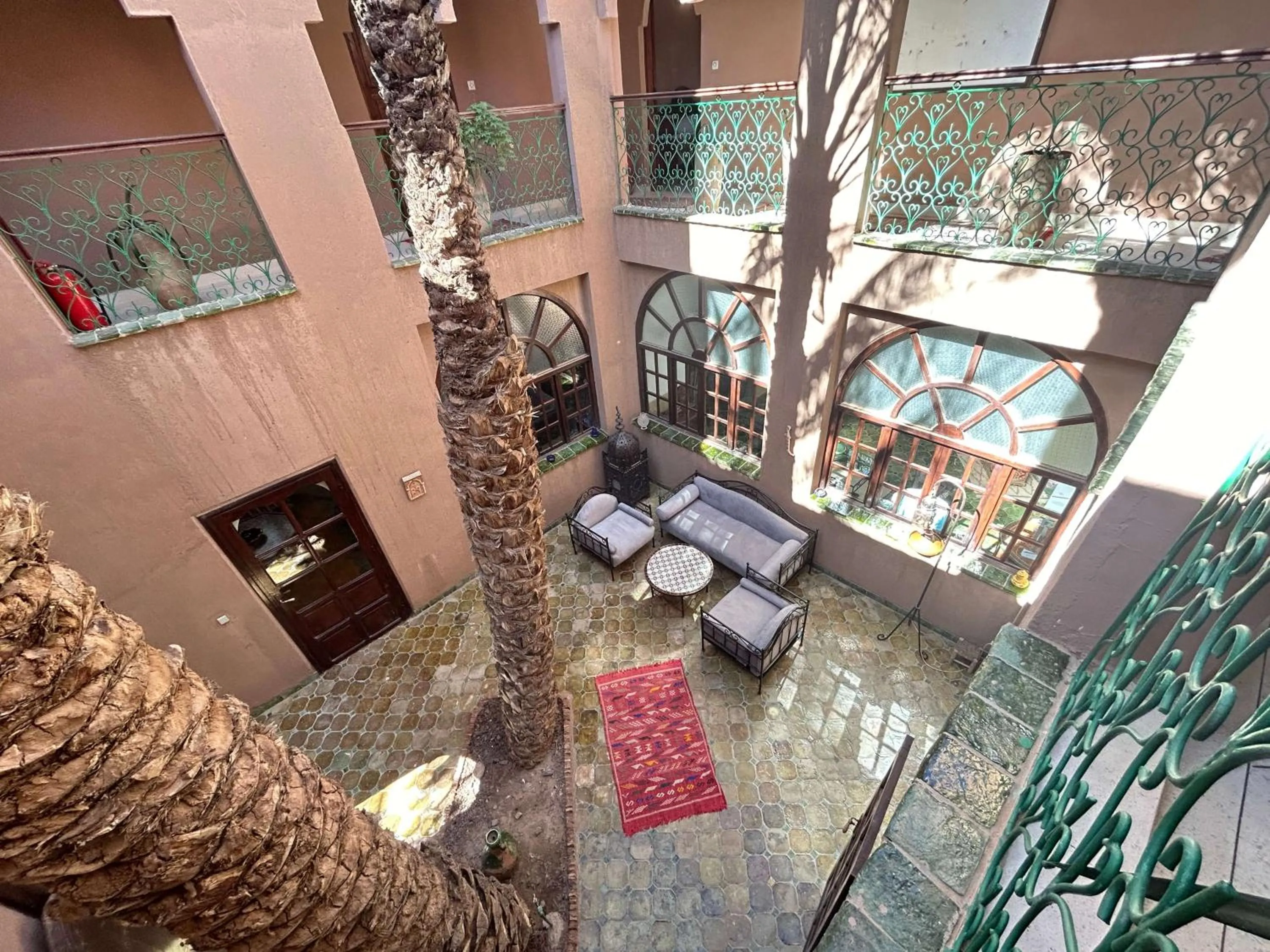 Patio in Dar Nakhla - Zagora guest house