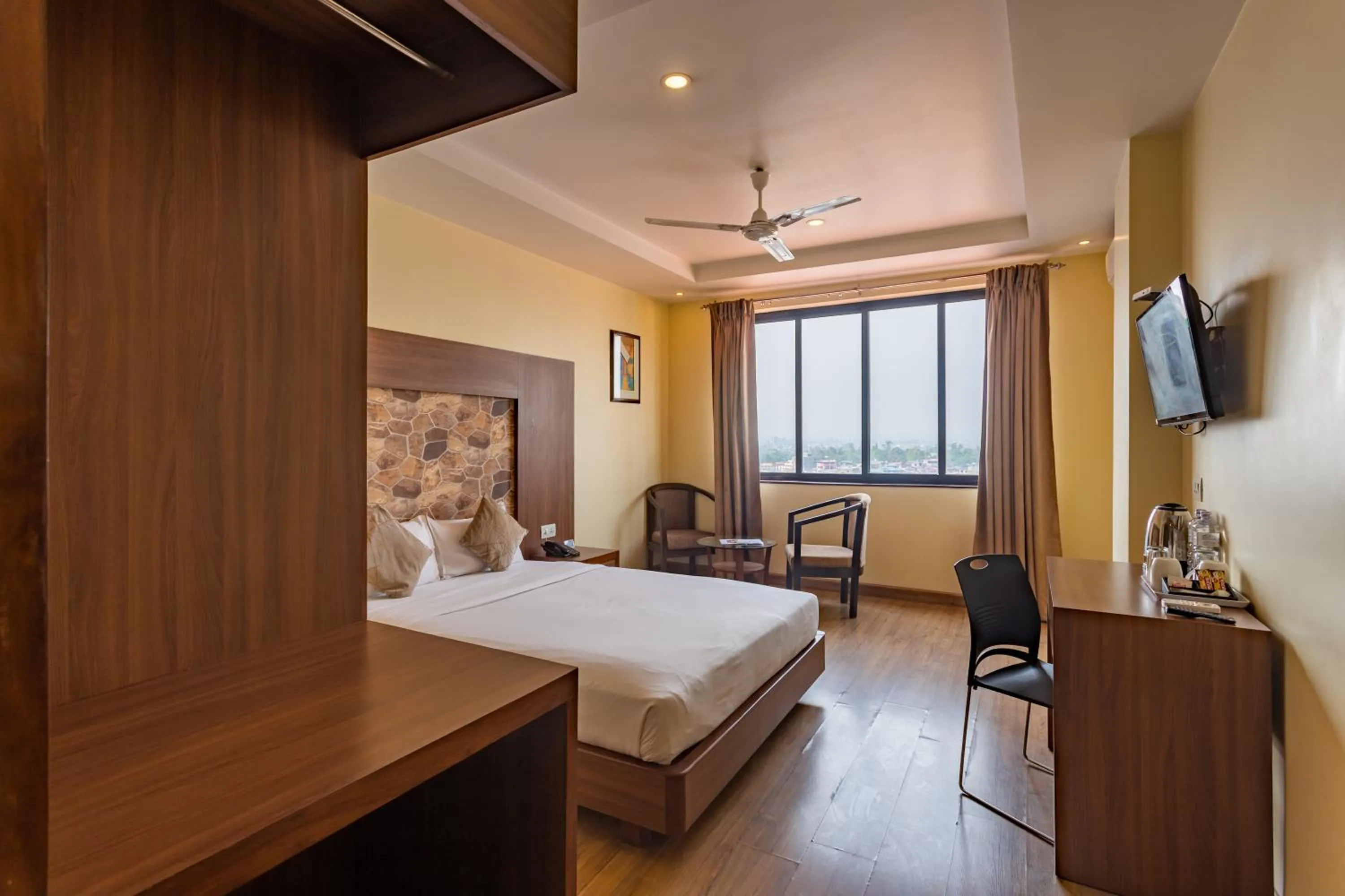 Bed in Hotel Verandah