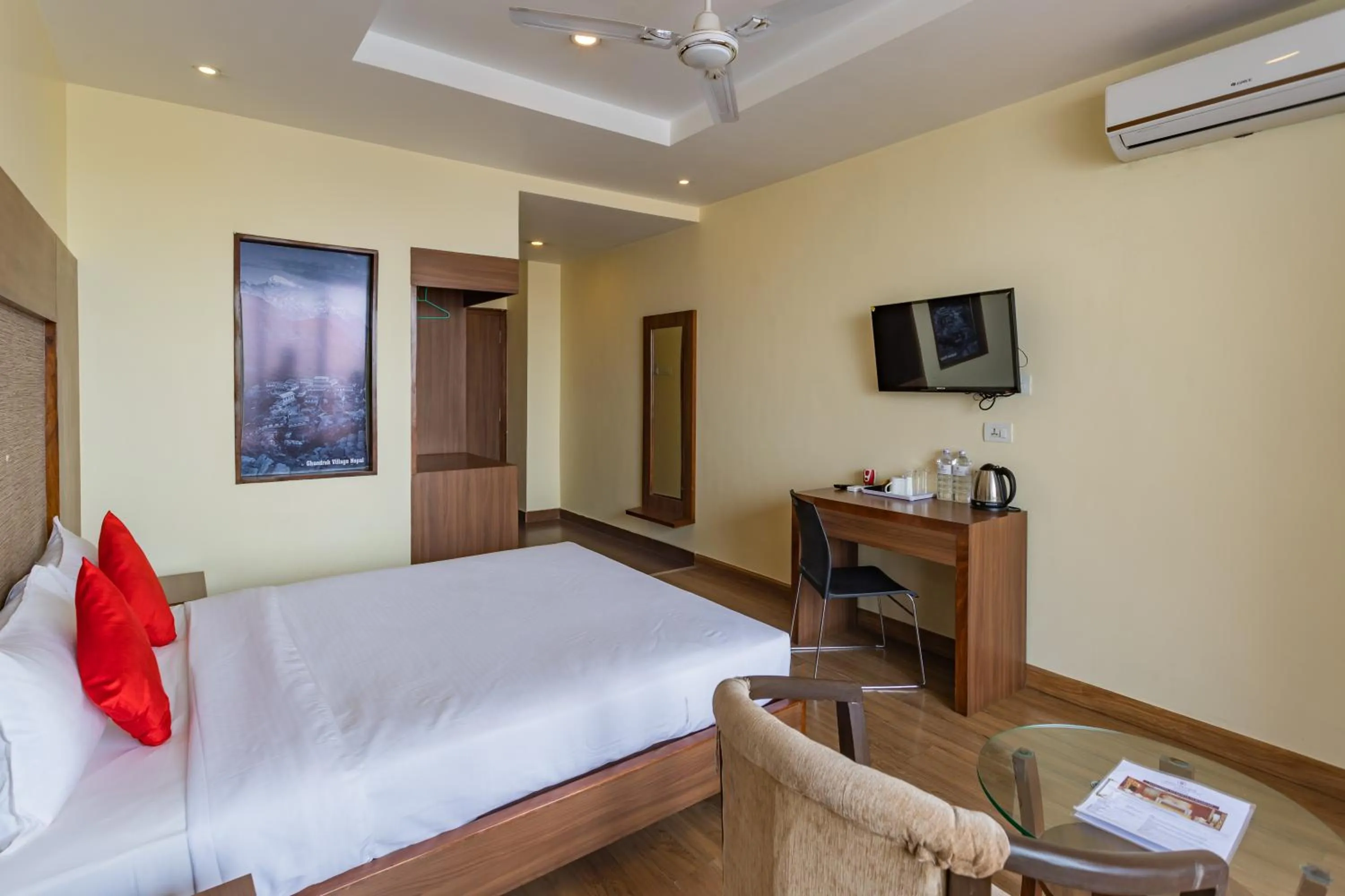 Bed in Hotel Verandah