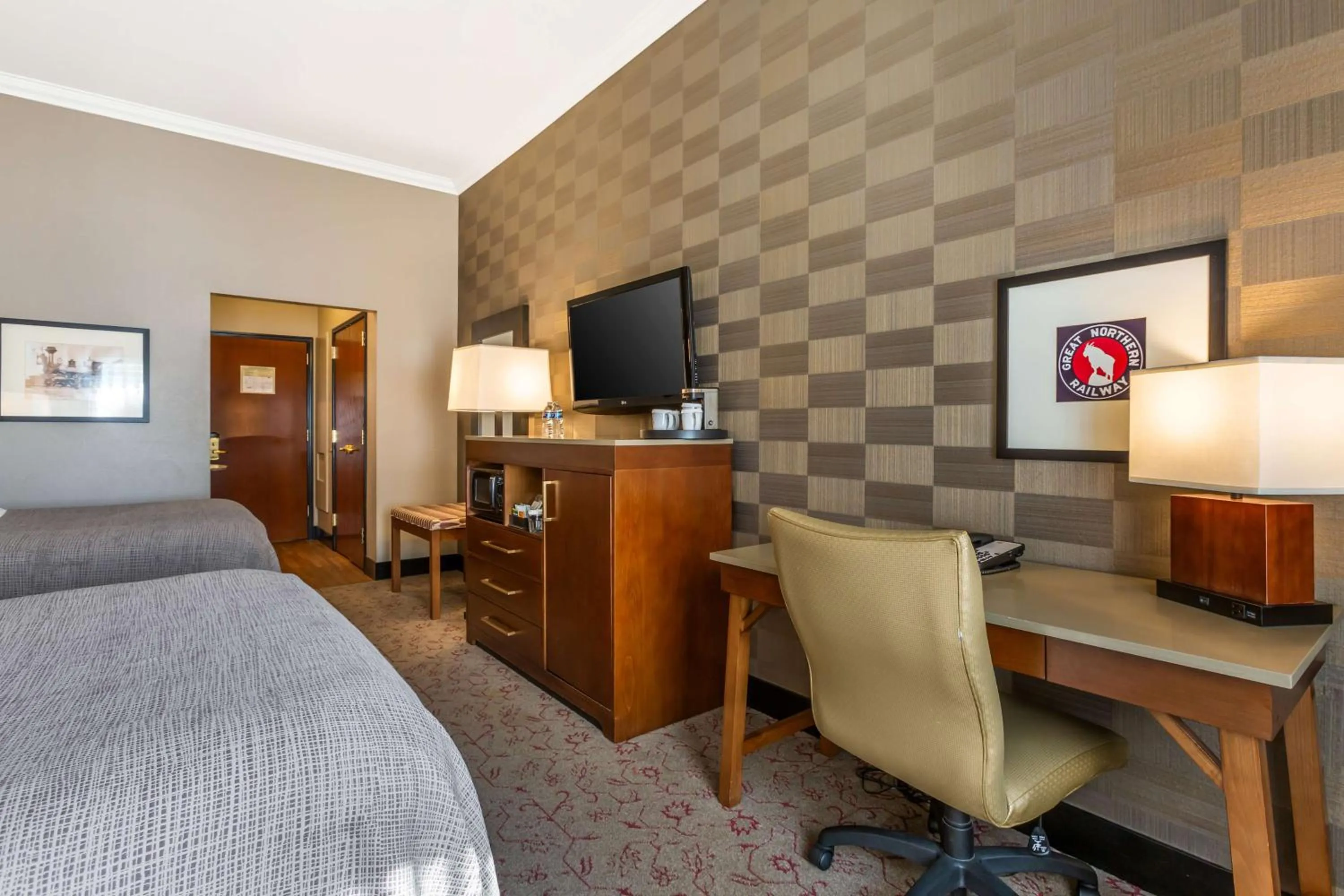 Bedroom, Bed in Best Western Premier Helena Great Northern Hotel