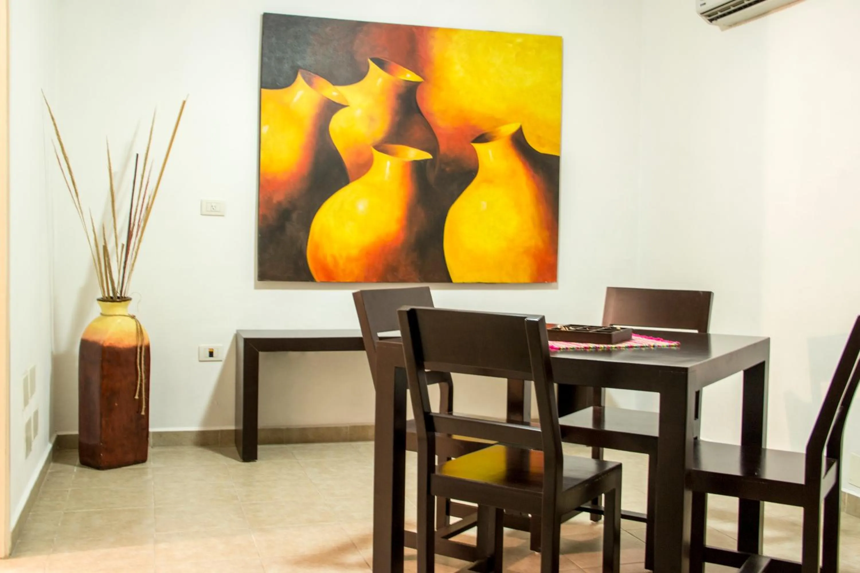 Seating area in Hotel Sol Playa