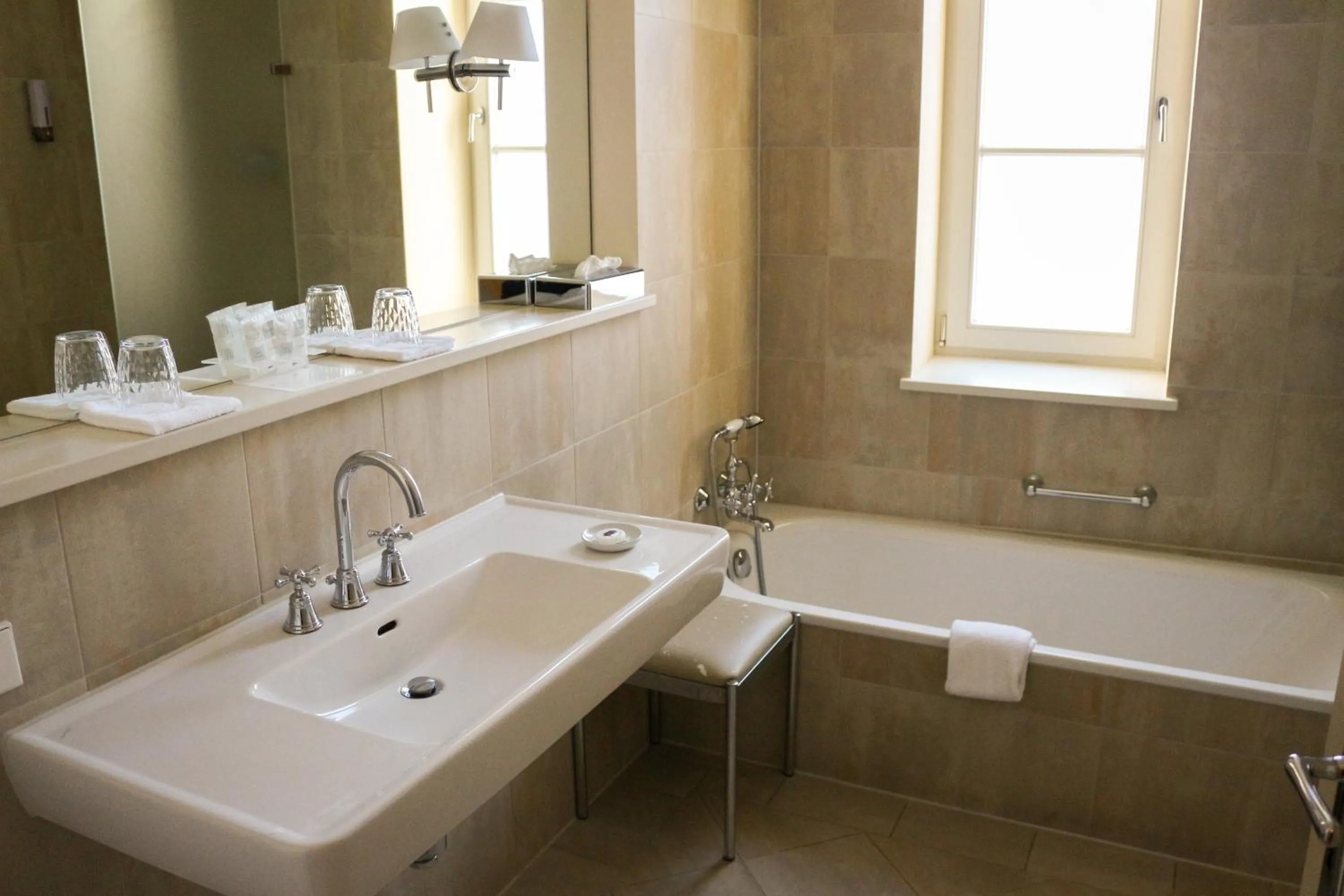 Bathroom in Rheinhotel Schulz