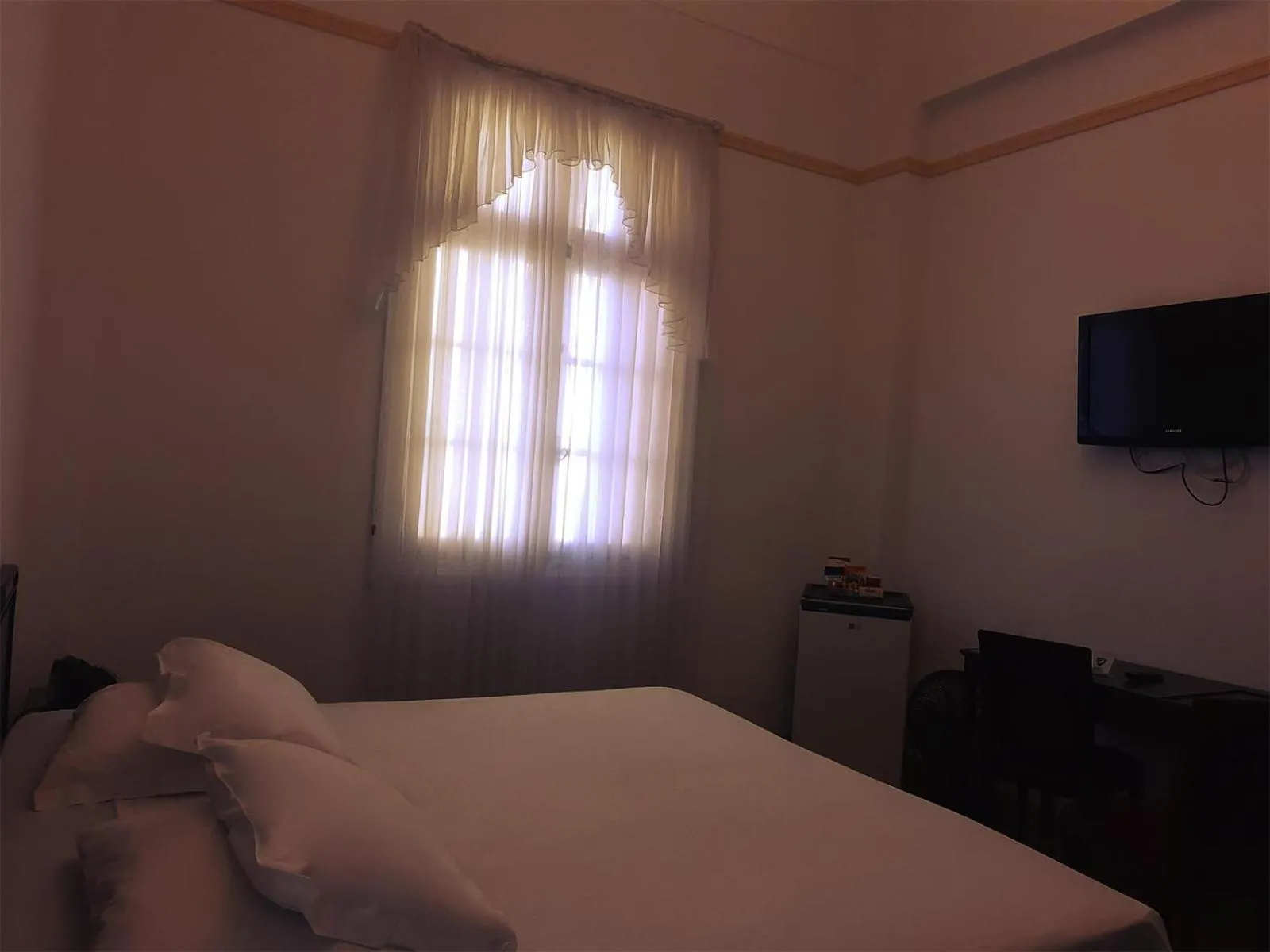 Communal lounge/ TV room, Bed in Palace Hotel - Poços de Caldas